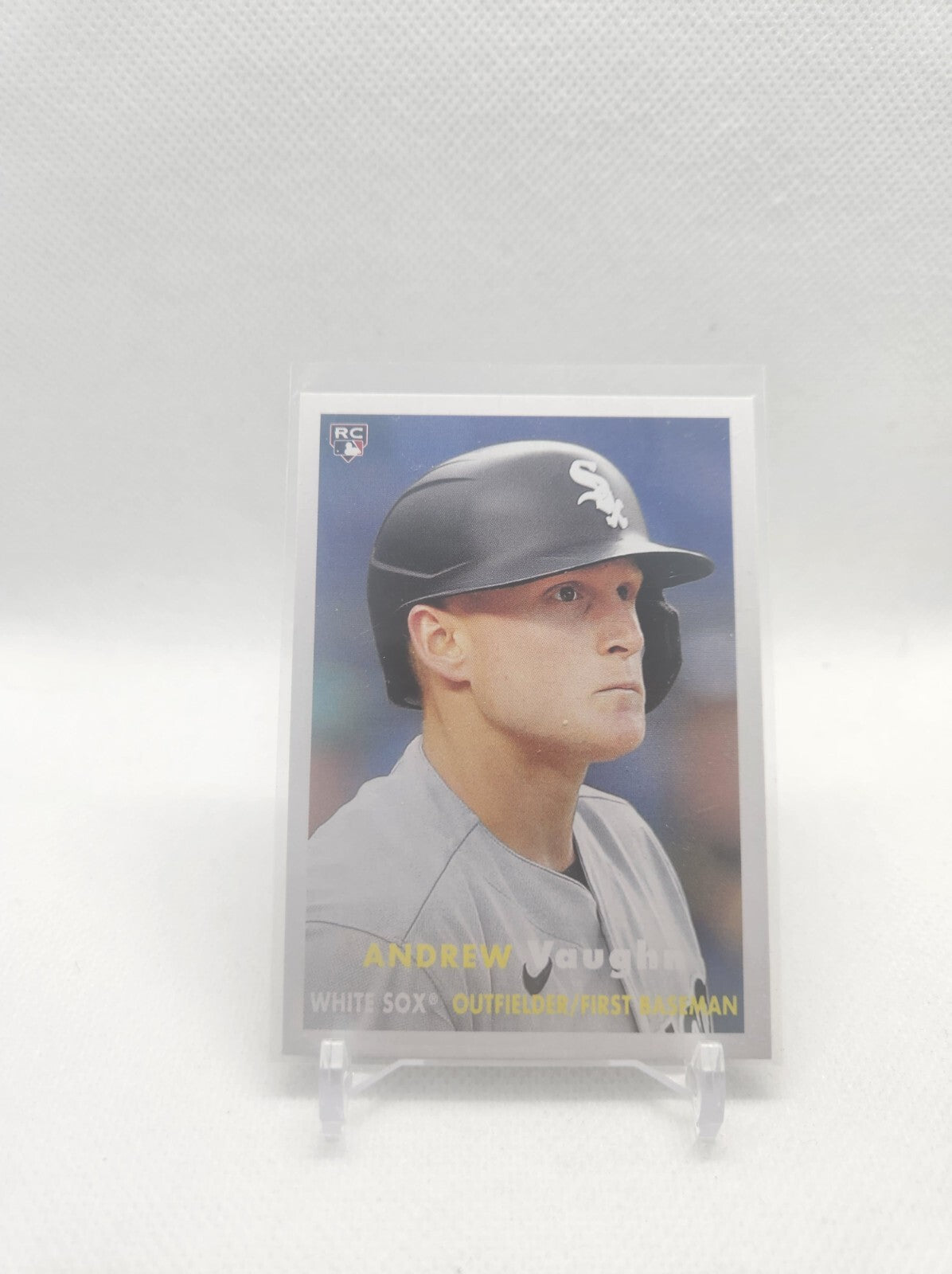 2021 TOPPS ARCHIVES - RETRO 1957 ROOKIE ANDREW VAUGHN CHICAGO WHITE SOX #48
