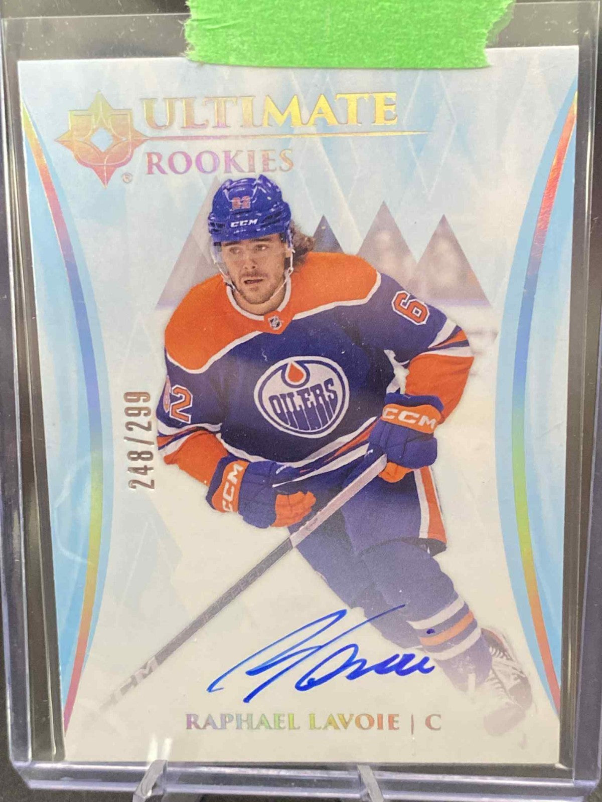 Raphael Lavoie Ultimate Rookies Auto 2023-24 UD Ultimate Collection