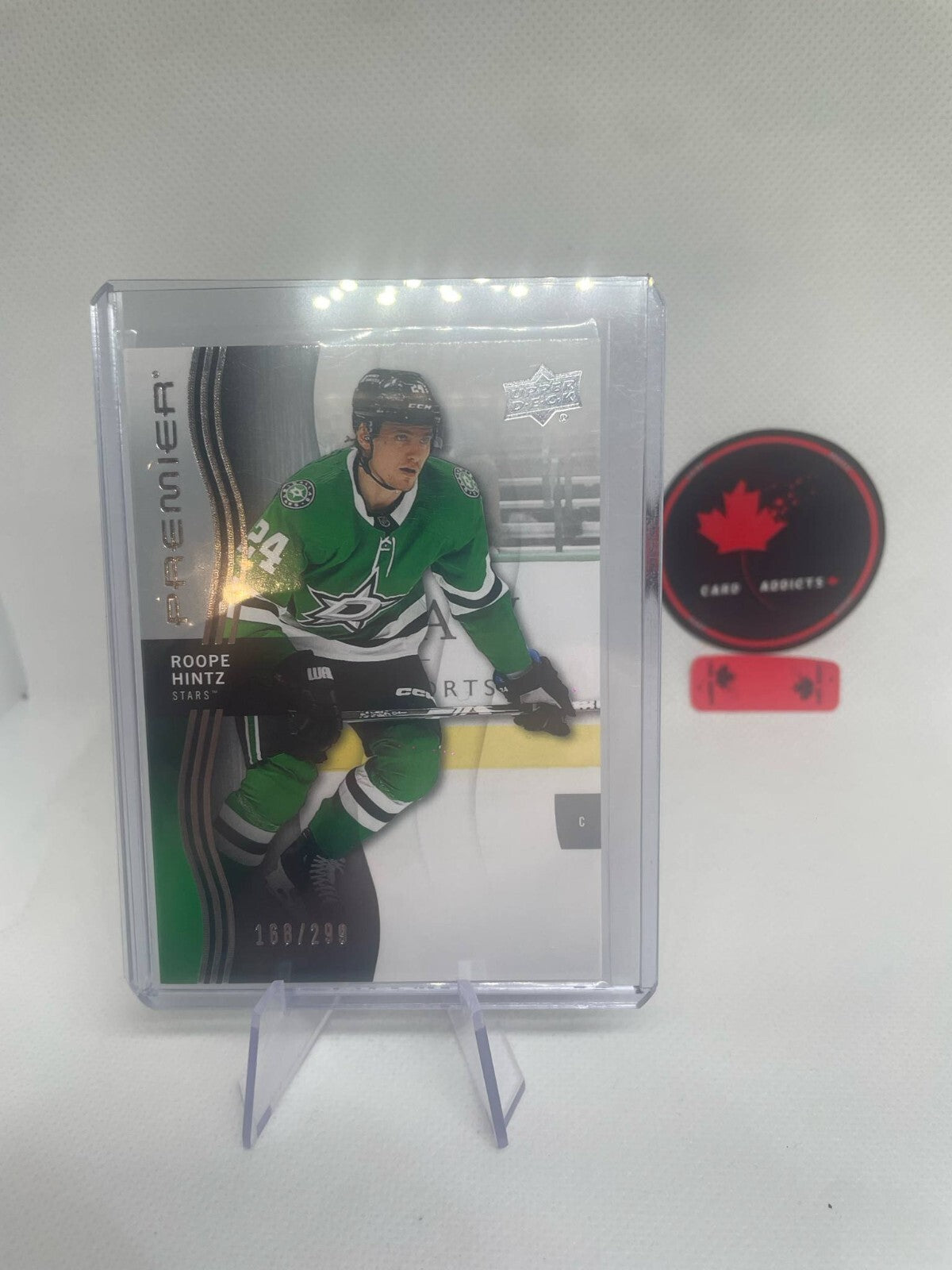 2023-24 UD Premier Roope Hintz /299 Dallas Stars