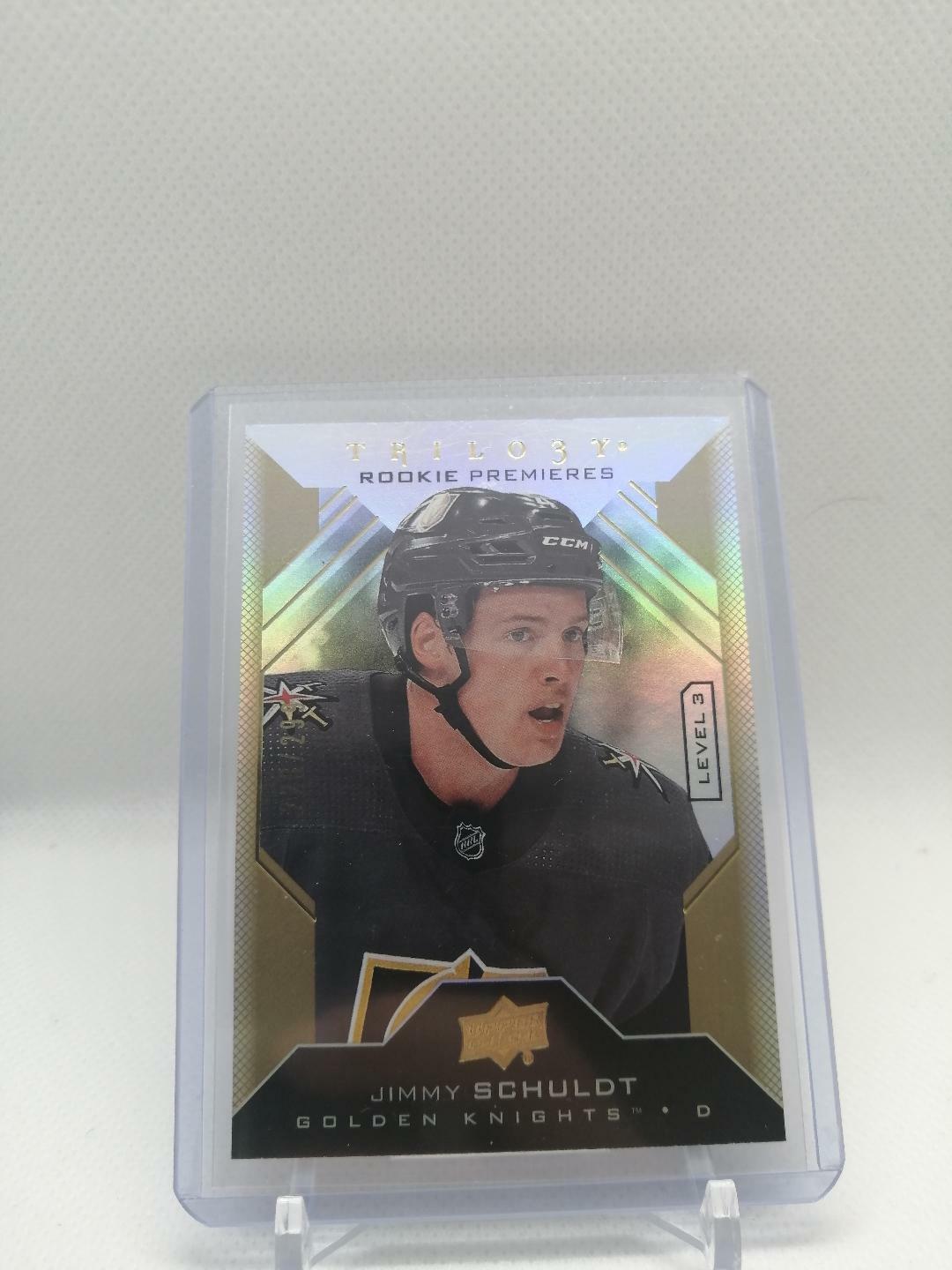 2019-20 Upper Deck Trilogy Premieres Level 3 /299 Jimmy Schuldt #136 Rookie