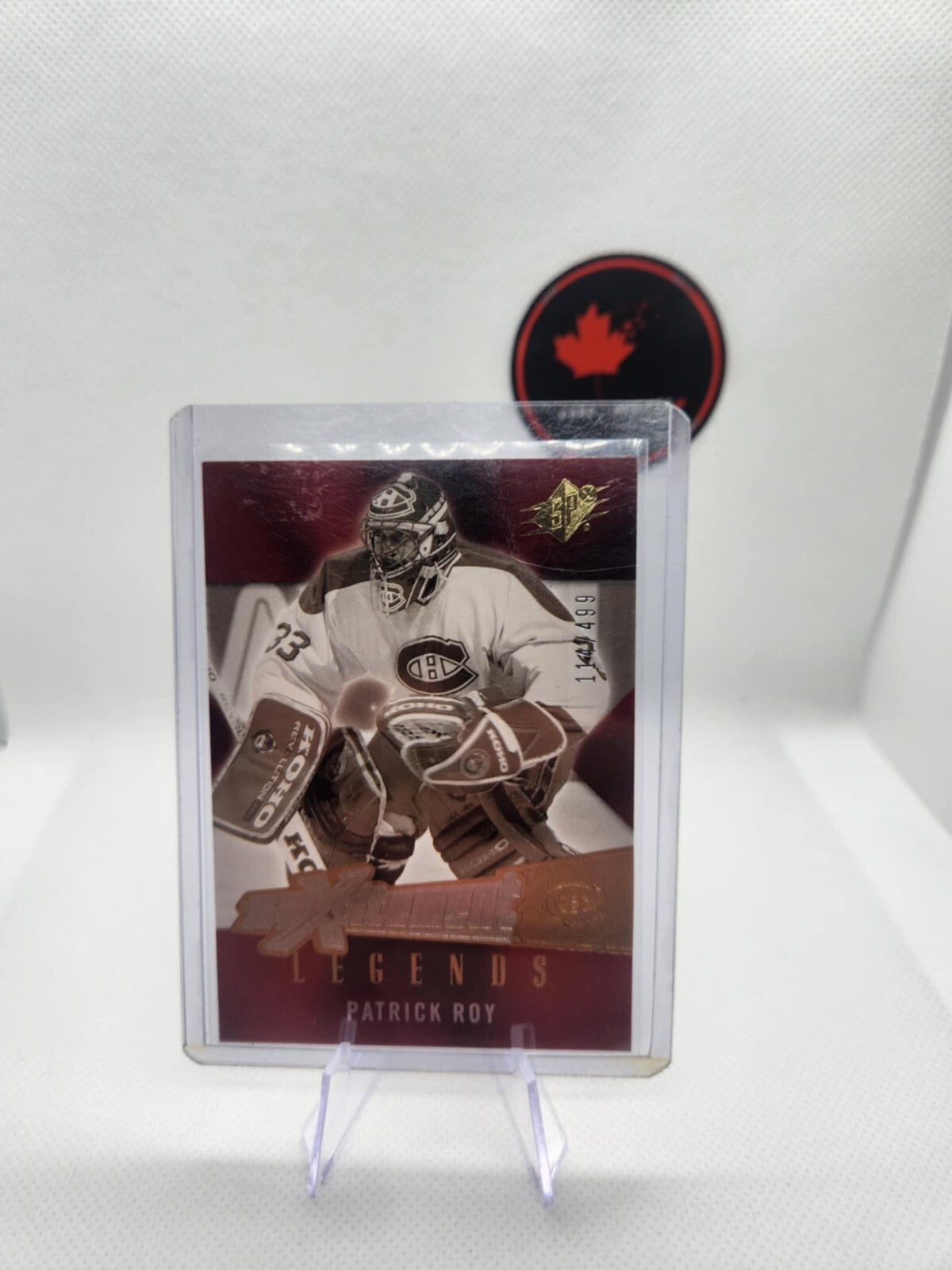 2005-06 SPx Xcitement Legends #XLPR Patrick Roy /499