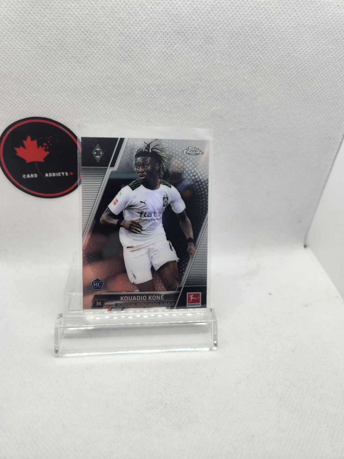 2021-22 Topps Chrome Bundesliga Kouadio Kone RC Refractor #78 Rookie SP