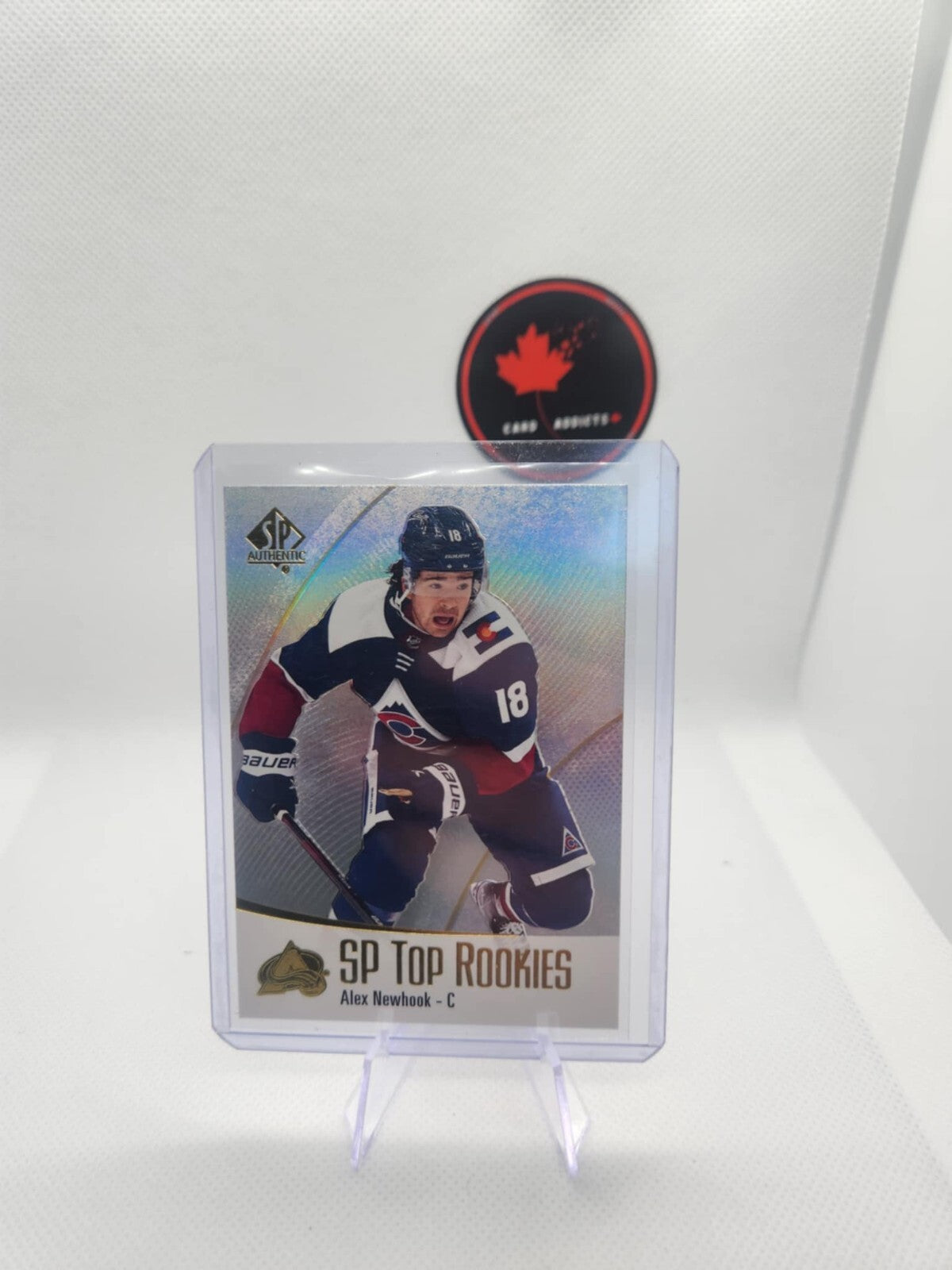 2021-22 SP Authentic #TR-12 Alex Newhook SP Top Rookies
