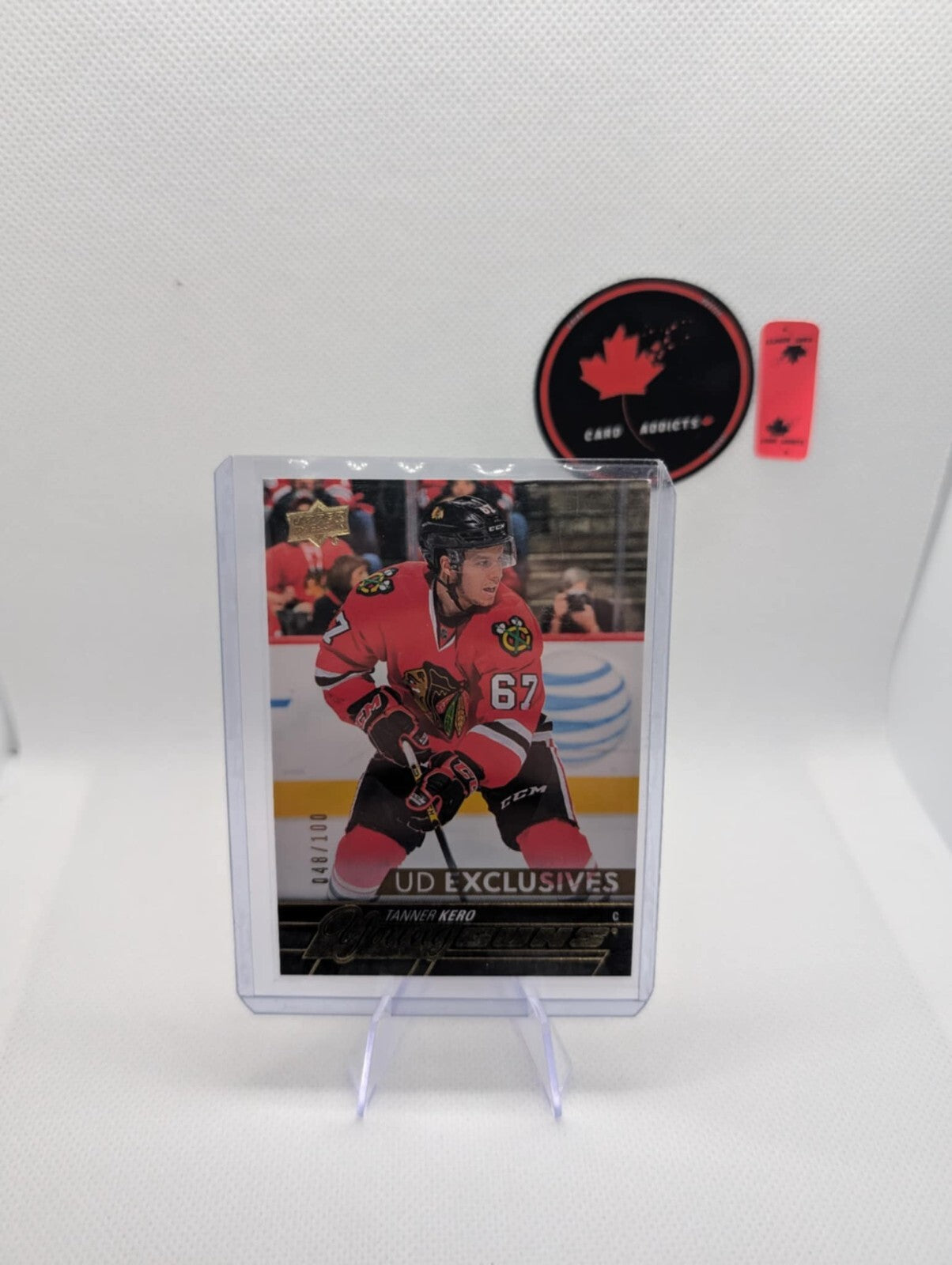 2015-16 Upper Deck Young Guns UD Exclusives /100 Tanner Kero Rookie RC