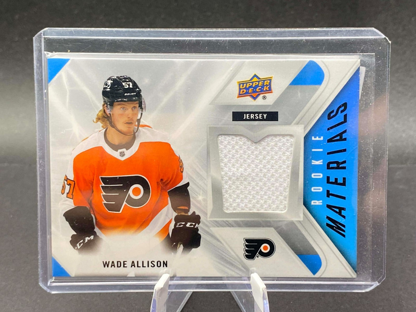 2021-22 Upper Deck Series 2 Wade Allison Rookie Materials