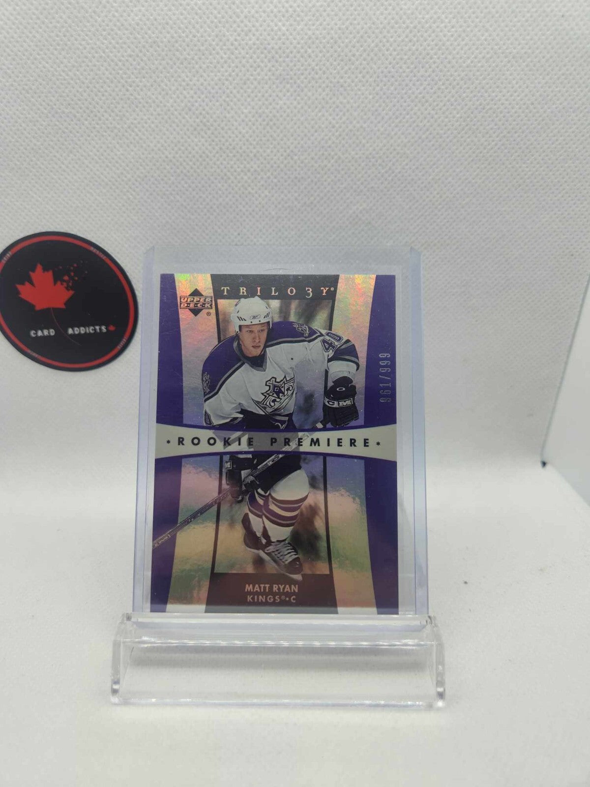 2005-06 Trilogy - Rookie Premiers - #267 Matt Ryan */999*
