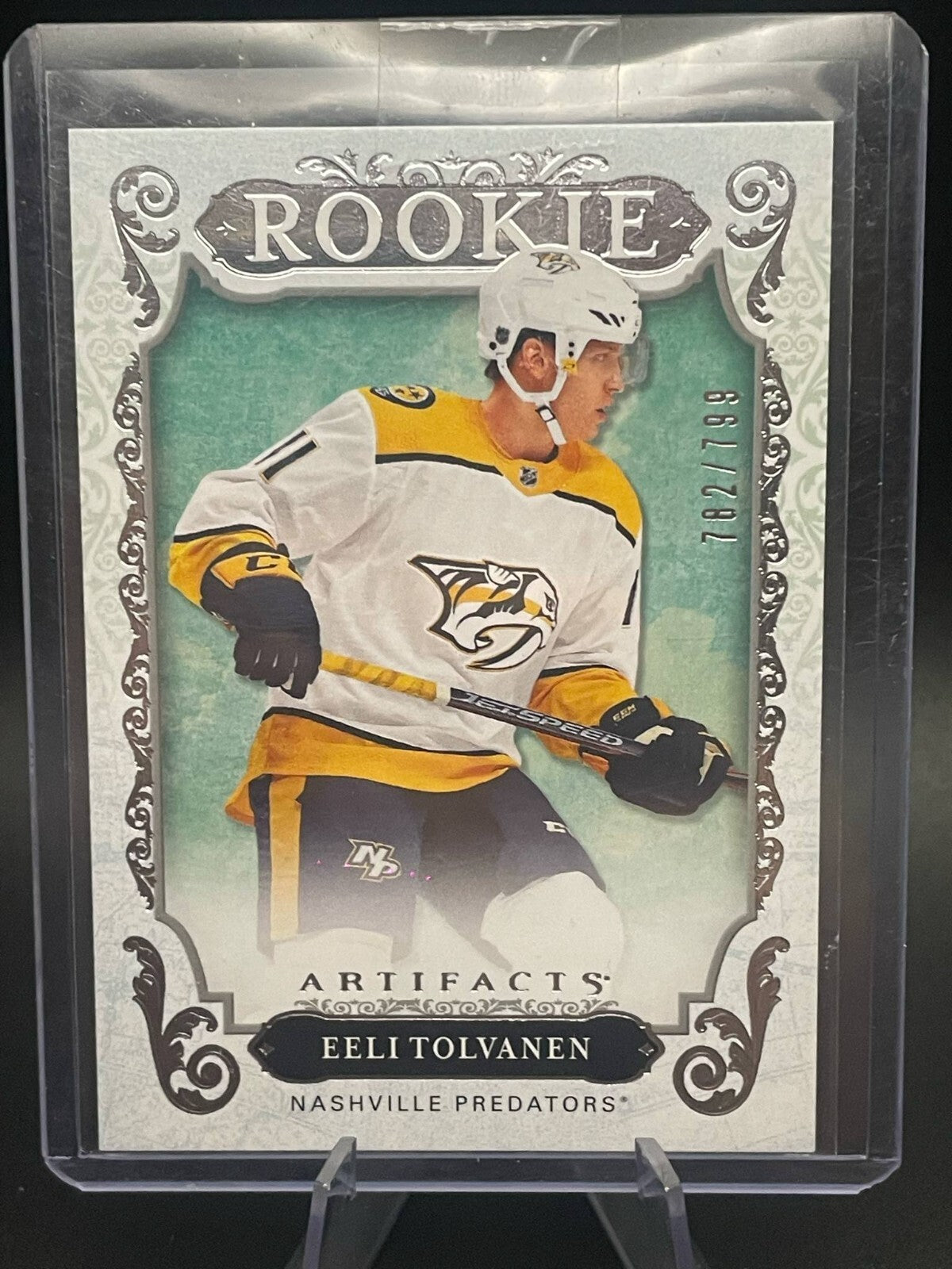 2018-19 Upper Deck Artifacts #RED197 Eeli Tolvanen Nashville #/799 Rookie