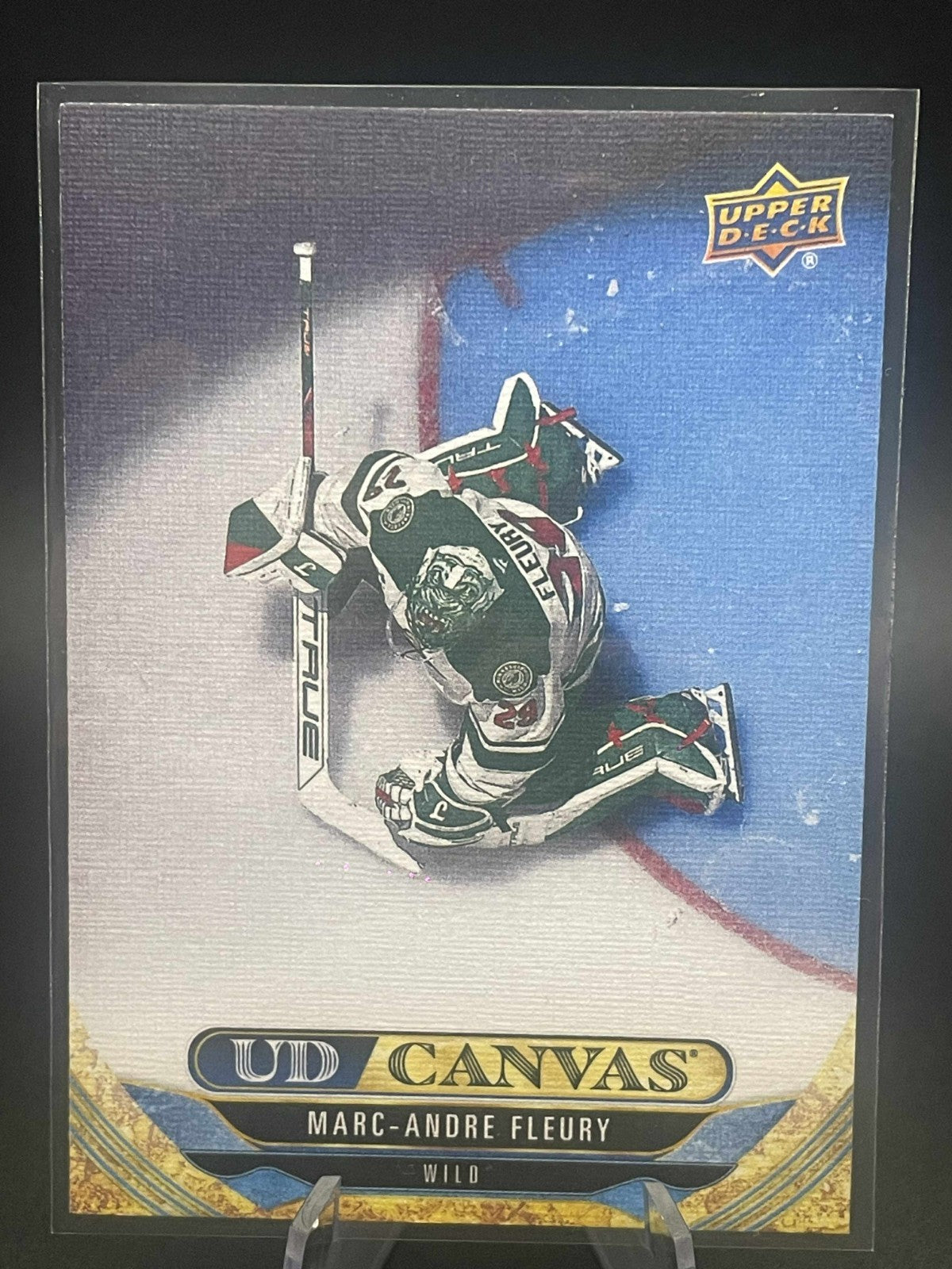 2024-25 Upper Deck Extended Marc-Andre FLEURY UD Canvas Minnesota Wild #C280