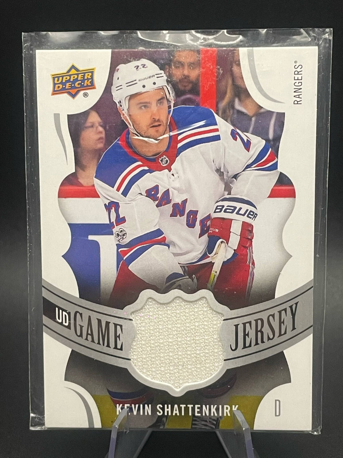 2018-19 Upper Deck UD Game Kevin Shattenkirk Jersey #GJ-KS New York Rangers