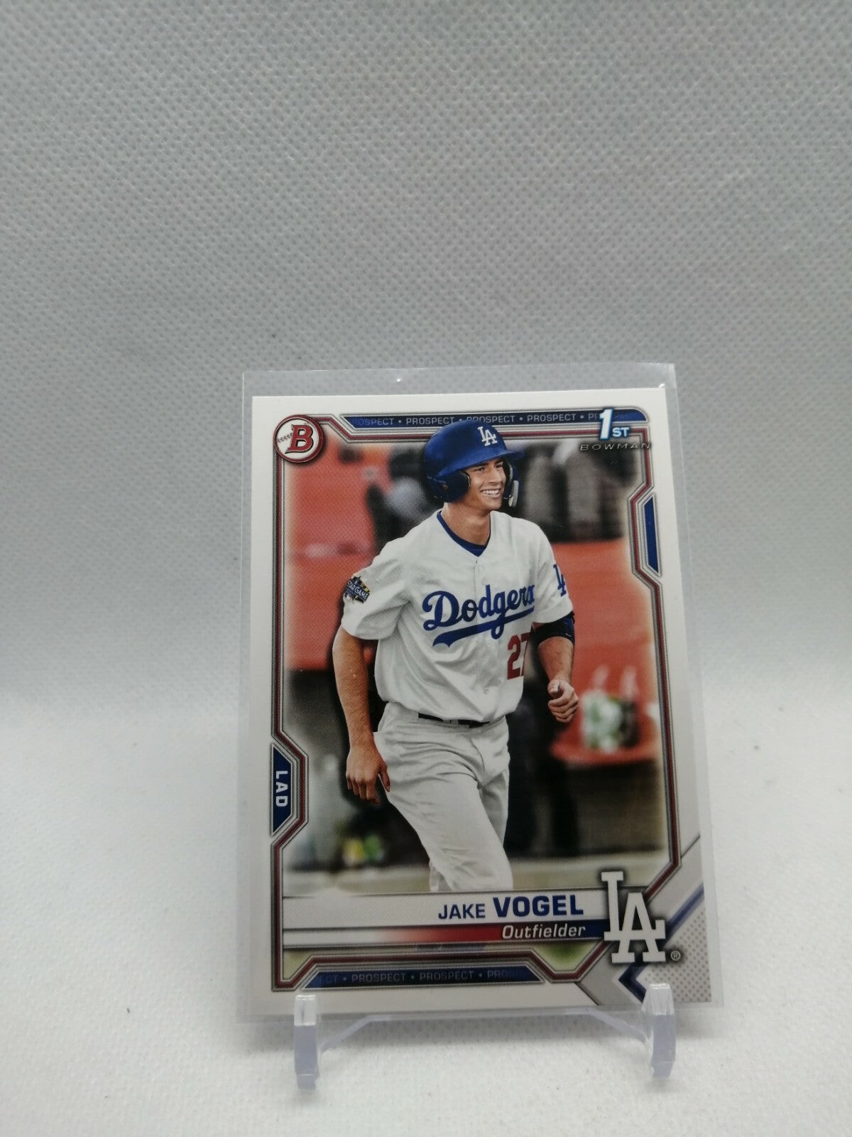 2021 1st Bowman Prospects Jake Vogel - Dodgers Paper BP-59