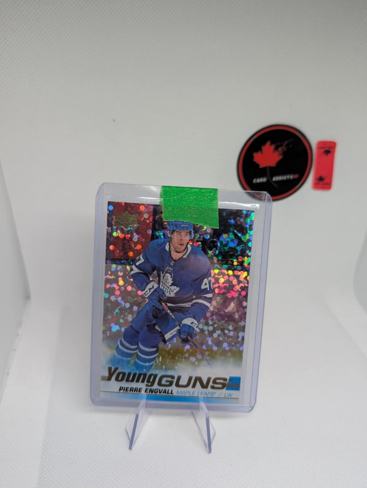 Pierre Engvall 2019-20 Upper Deck Young Guns Speckled