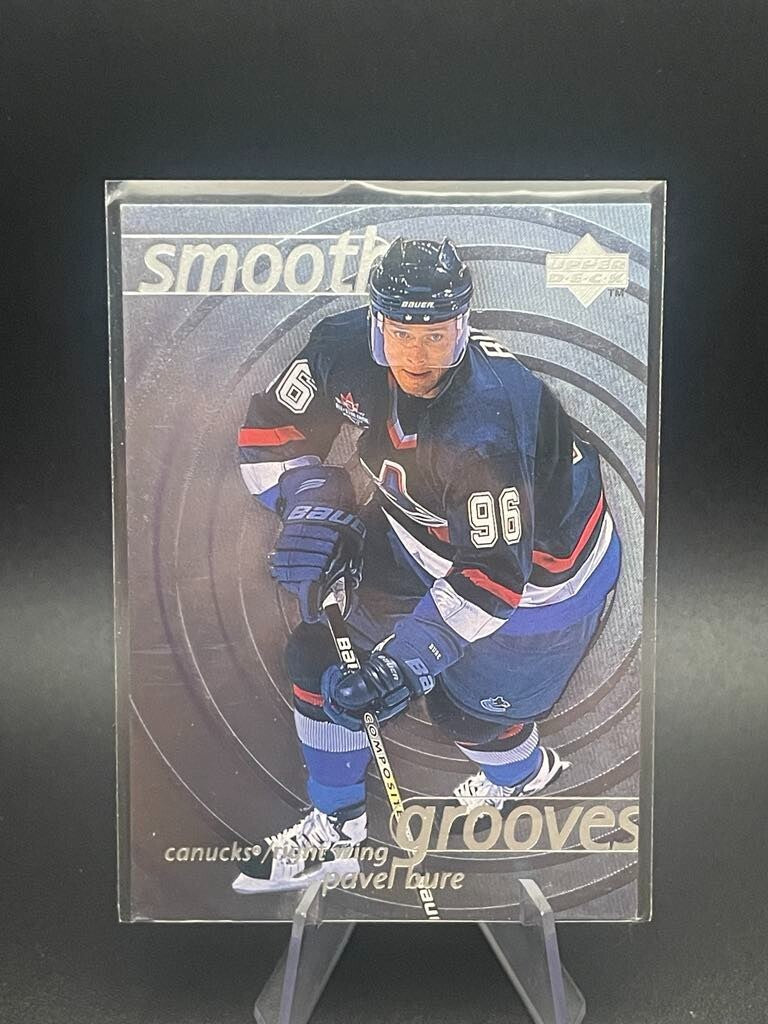 Pavel Bure 1997-98 Upper Deck Smooth Grooves Card #SG58 Vancouver Canucks