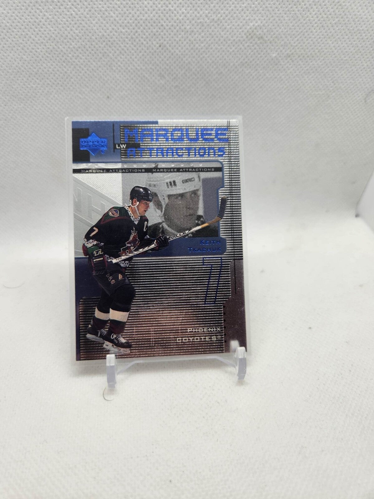 1999-00 UPPER DECK MARQUEE ATTRACTIONS #MA14 KEITH TKACHUK PHOENIX COYOTES