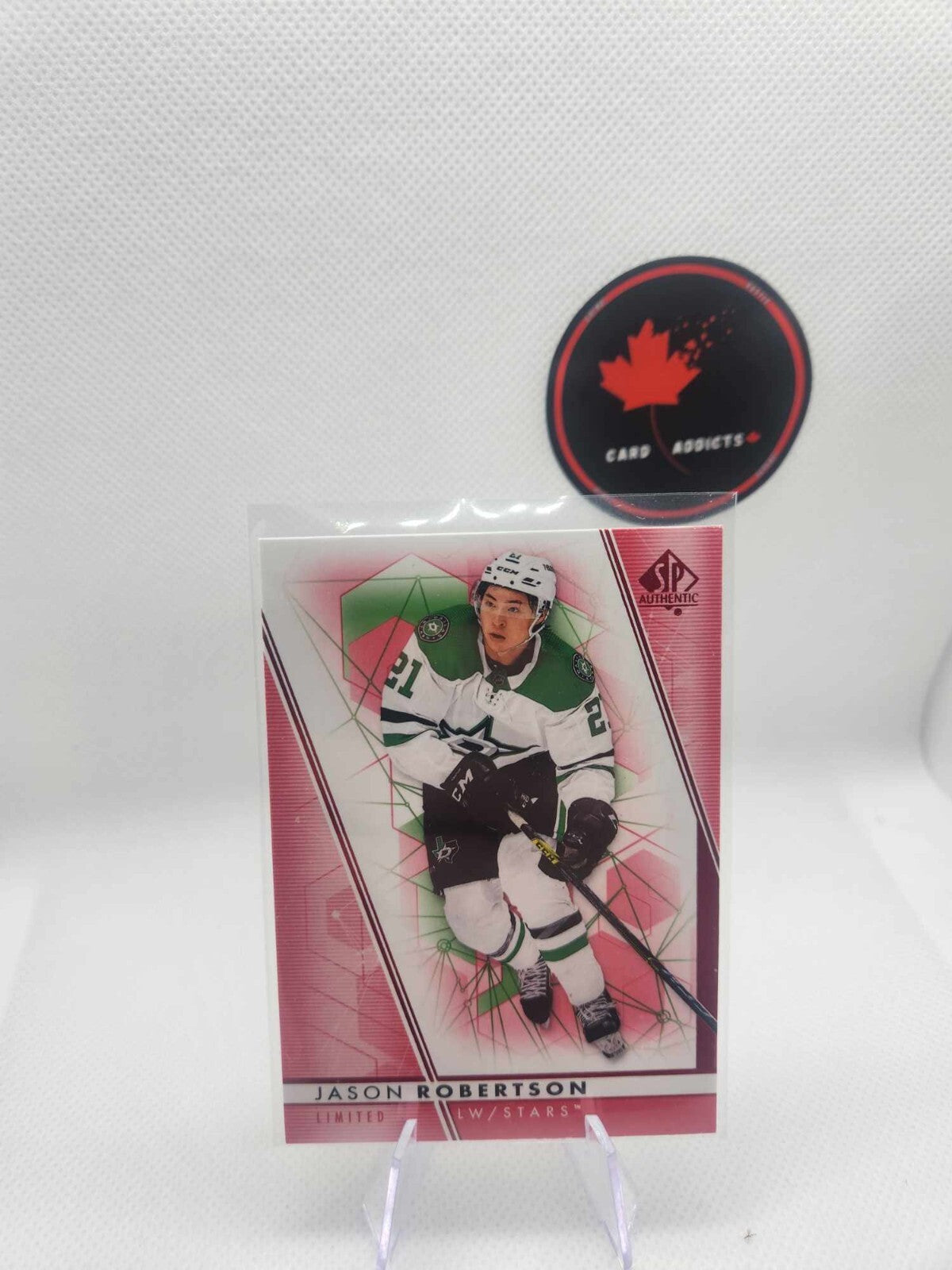 2022-23 SP Authentic Limited Red Jason Robertson #21 Dallas Stars