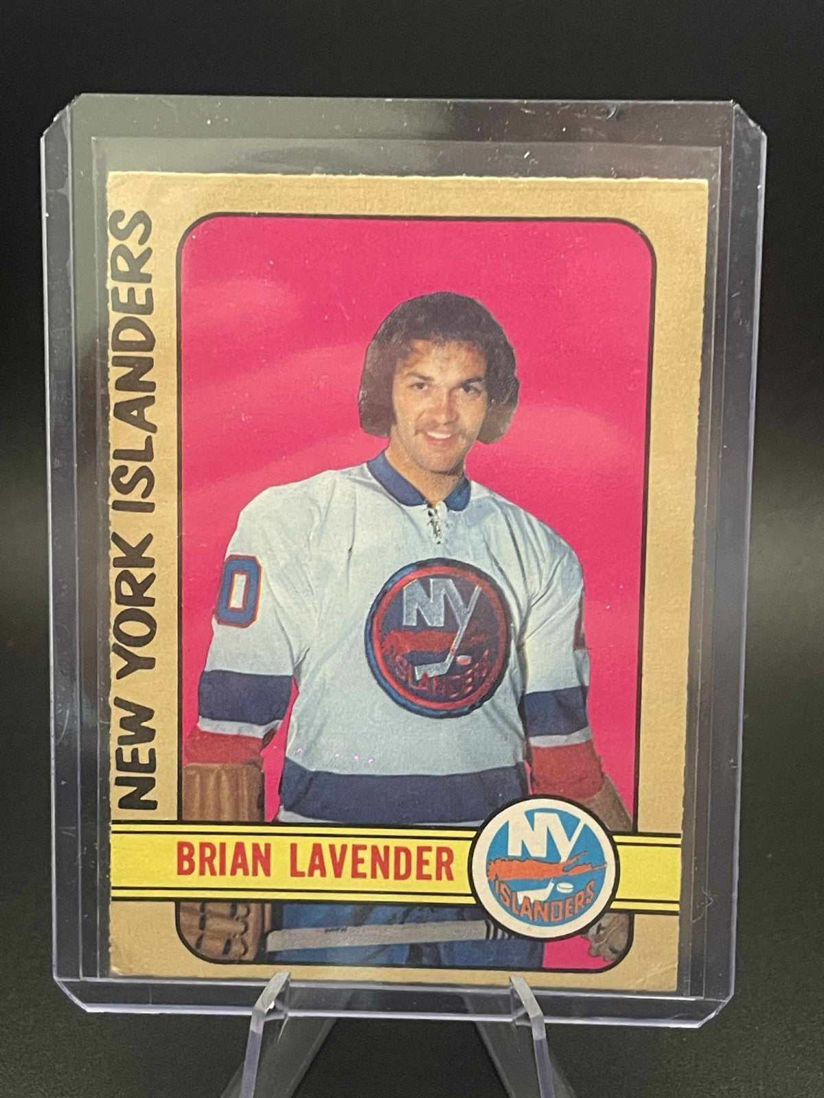1972-73 O-Pee-Chee #270 Brian Lavender New York Islanders RC OPC Great Shape!