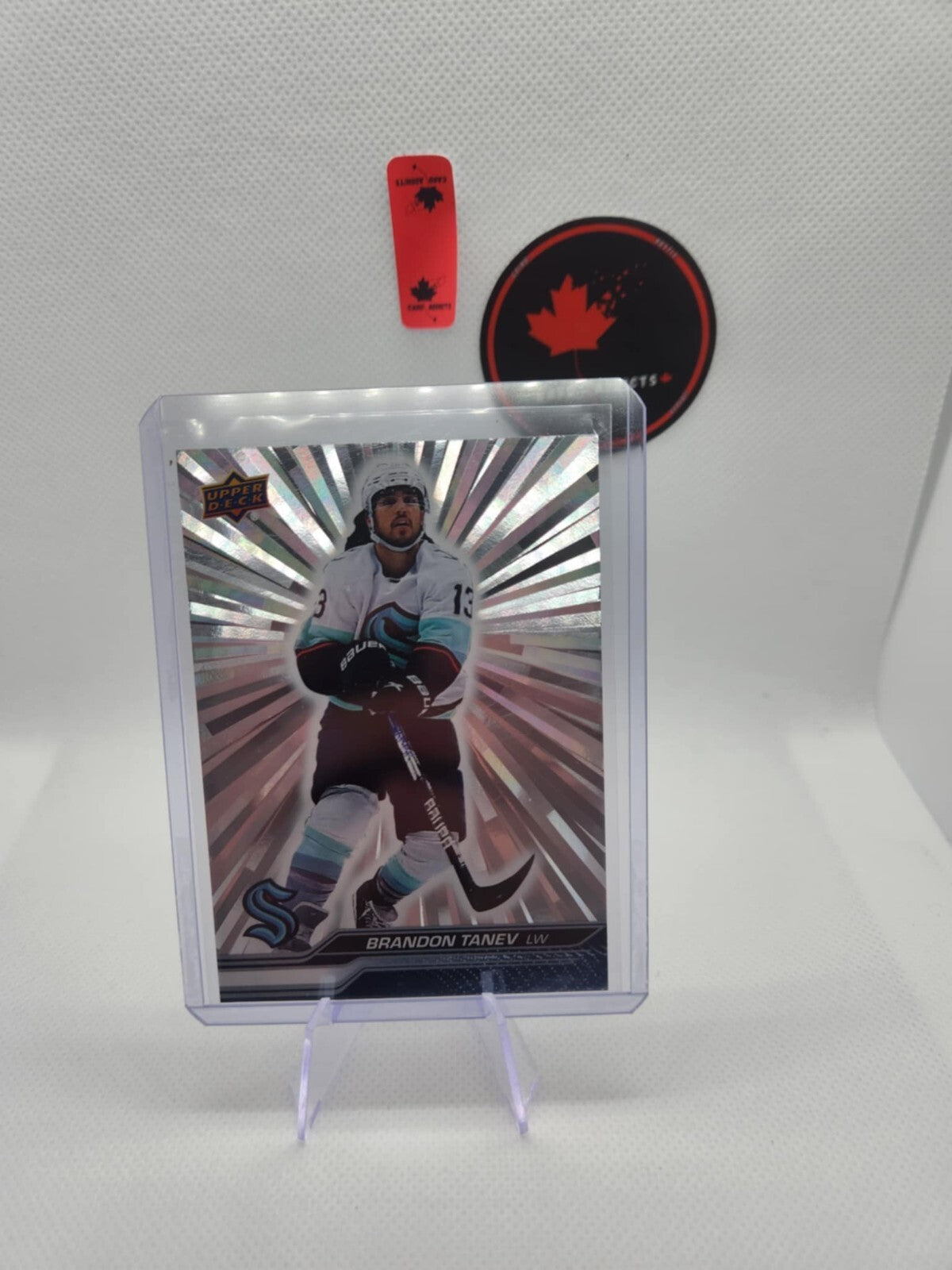 Brandon Tanev 2023-24 Upper Deck Series 2 Outburst Silver #402