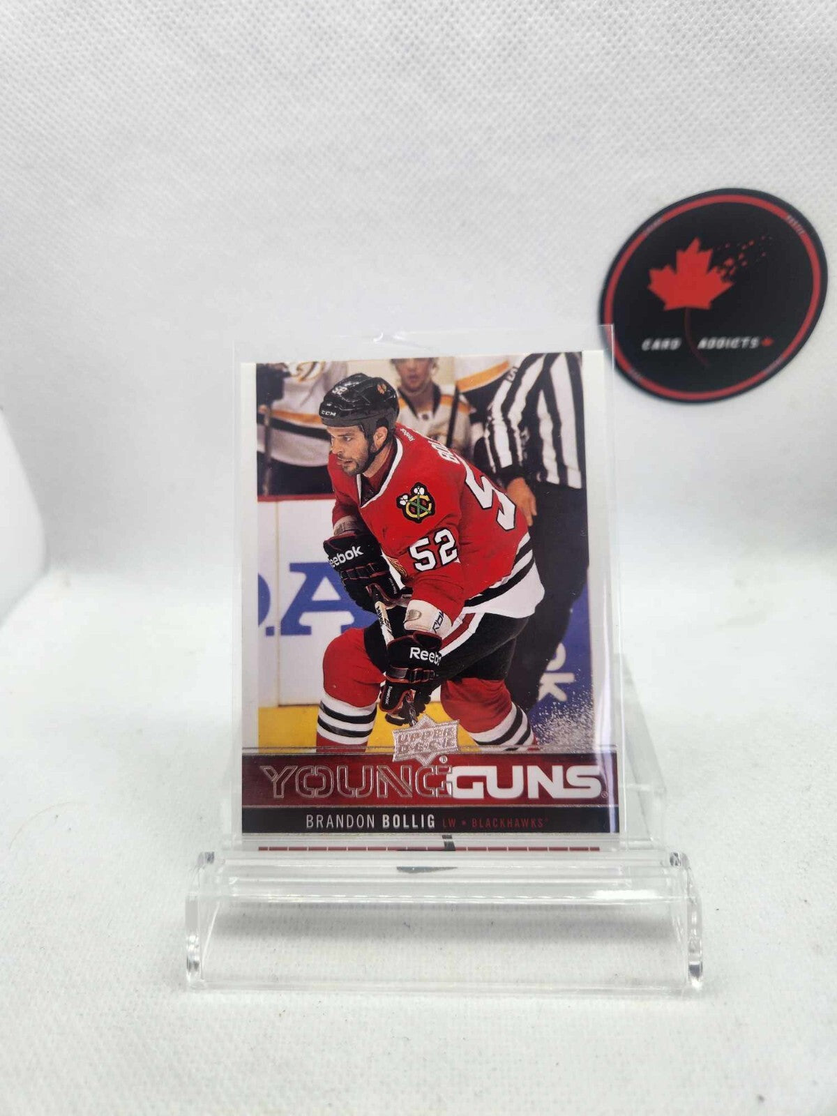 2012-13 Upper Deck Young Guns Brandon Bollig RC Chicago Blackhawks