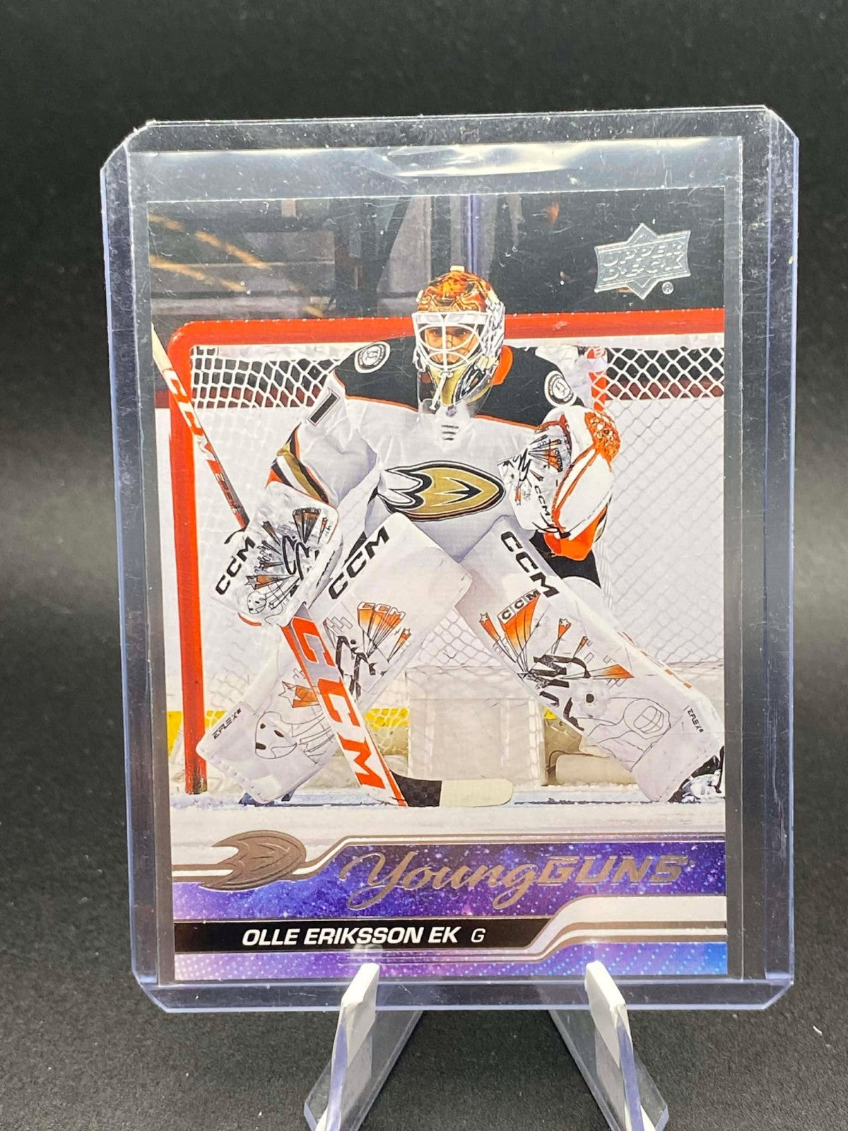 2023-24 Upper Deck Series 1 Young Guns Olle Eriksson Ek YG RC Card# 249