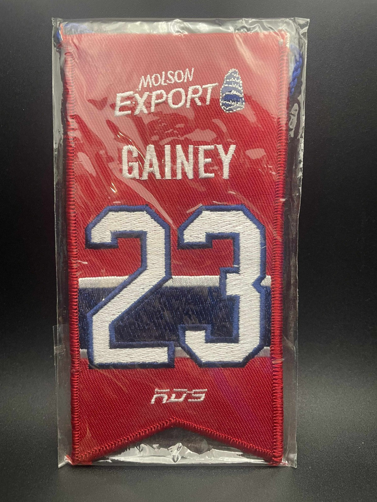 Molson Export Montreal Canadiens Retirtement Banner #23 Bob Gainey