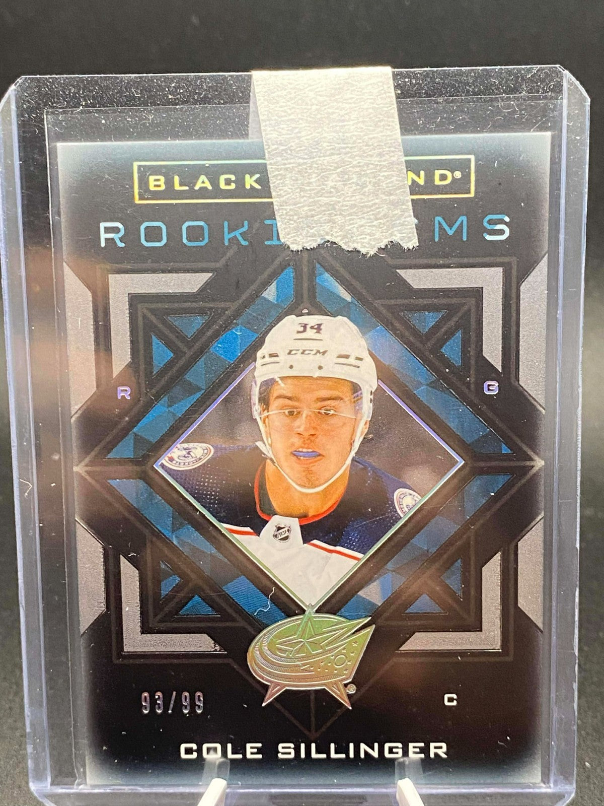 2021-22 Black Diamond Rookie Gems Spectrum #RGCS Cole Sillinger /99