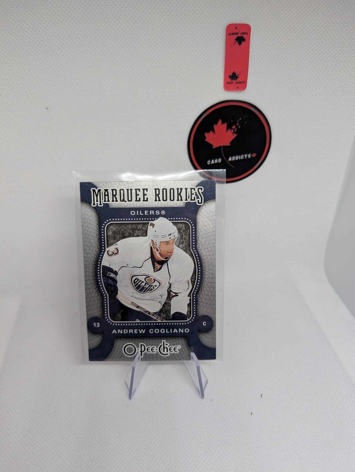 2007-08 O-Pee-Chee MARQUEE ROOKIE Andrew Cogliano Rookie Edmonton Oilers #541