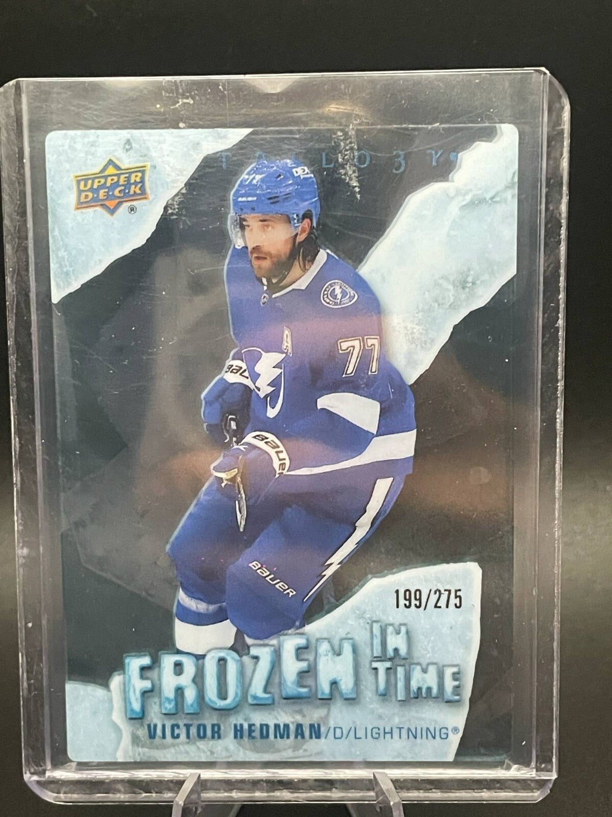 2022-23 Upper Deck Trilogy Frozen in Time Victor Hedman /275