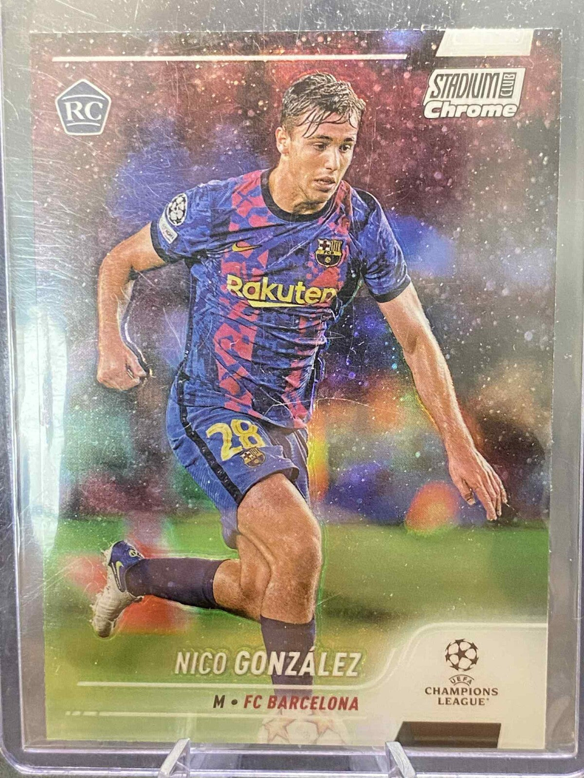 2021-22 Stadium Club Chrome UEFA Champions League Refractors #28 Nico Gonzalez