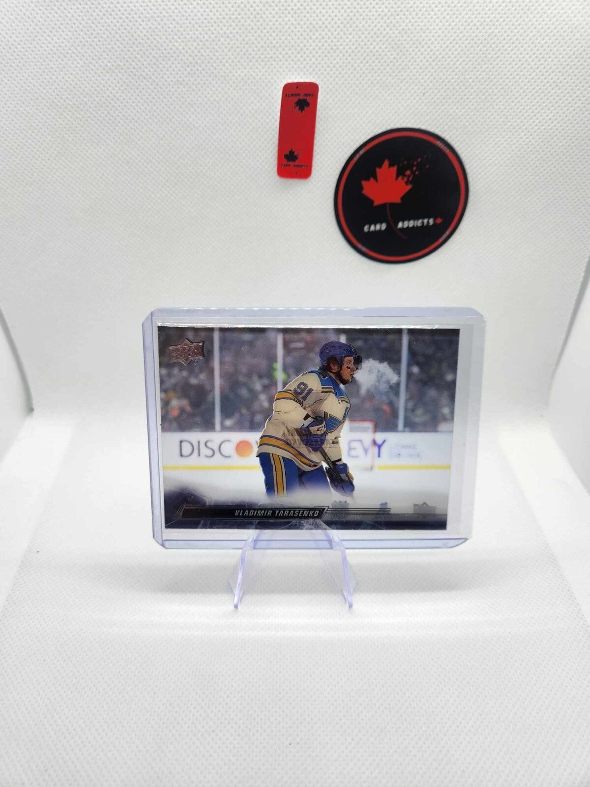 2022-23 Upper Deck Series 2 Vladimir Tarasenko Clear Cut #404