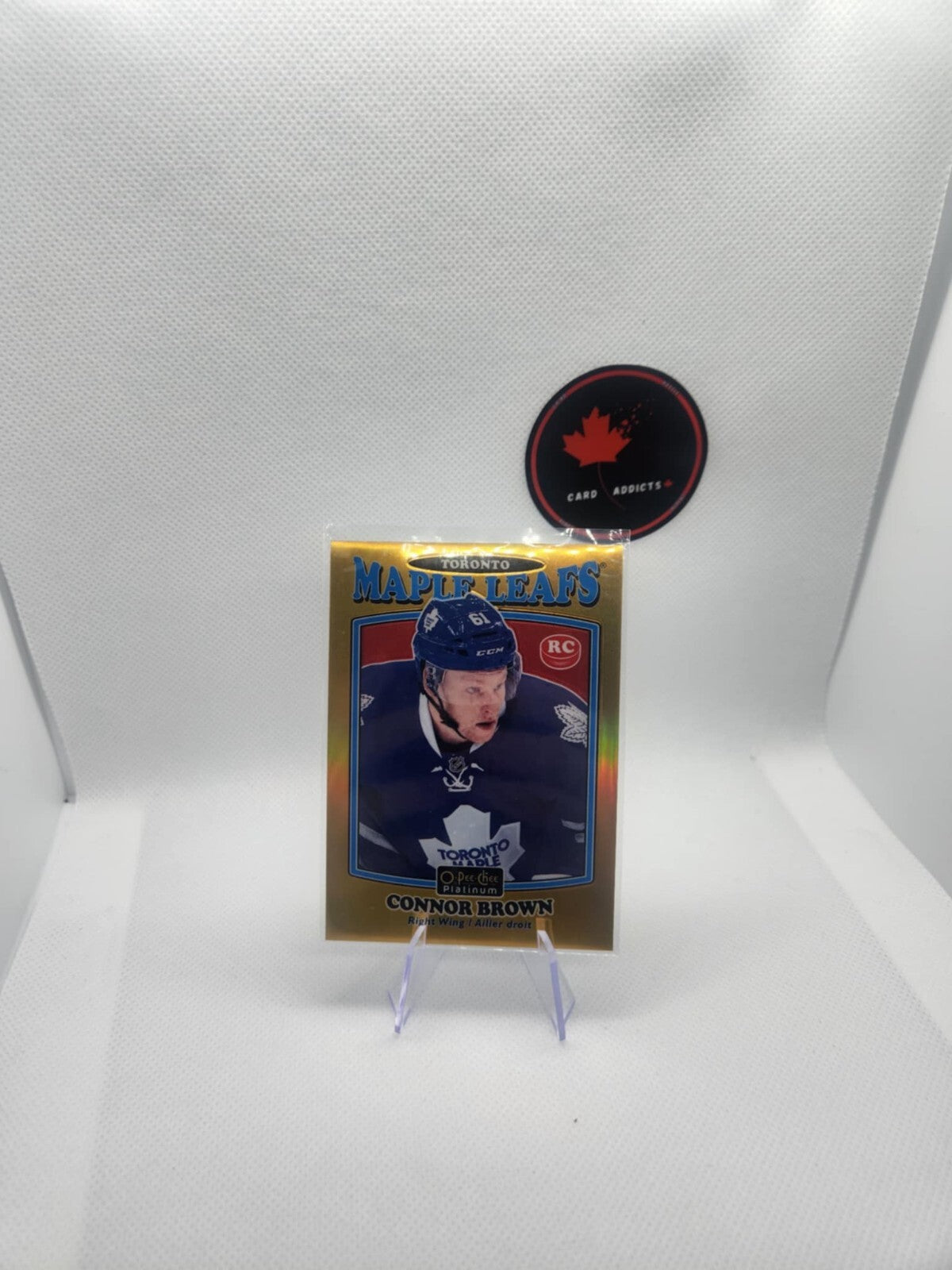 2016-17 O-Pee-Chee Platinum Retro Rainbow Gold #R95 Connor Brown /149 Rookie