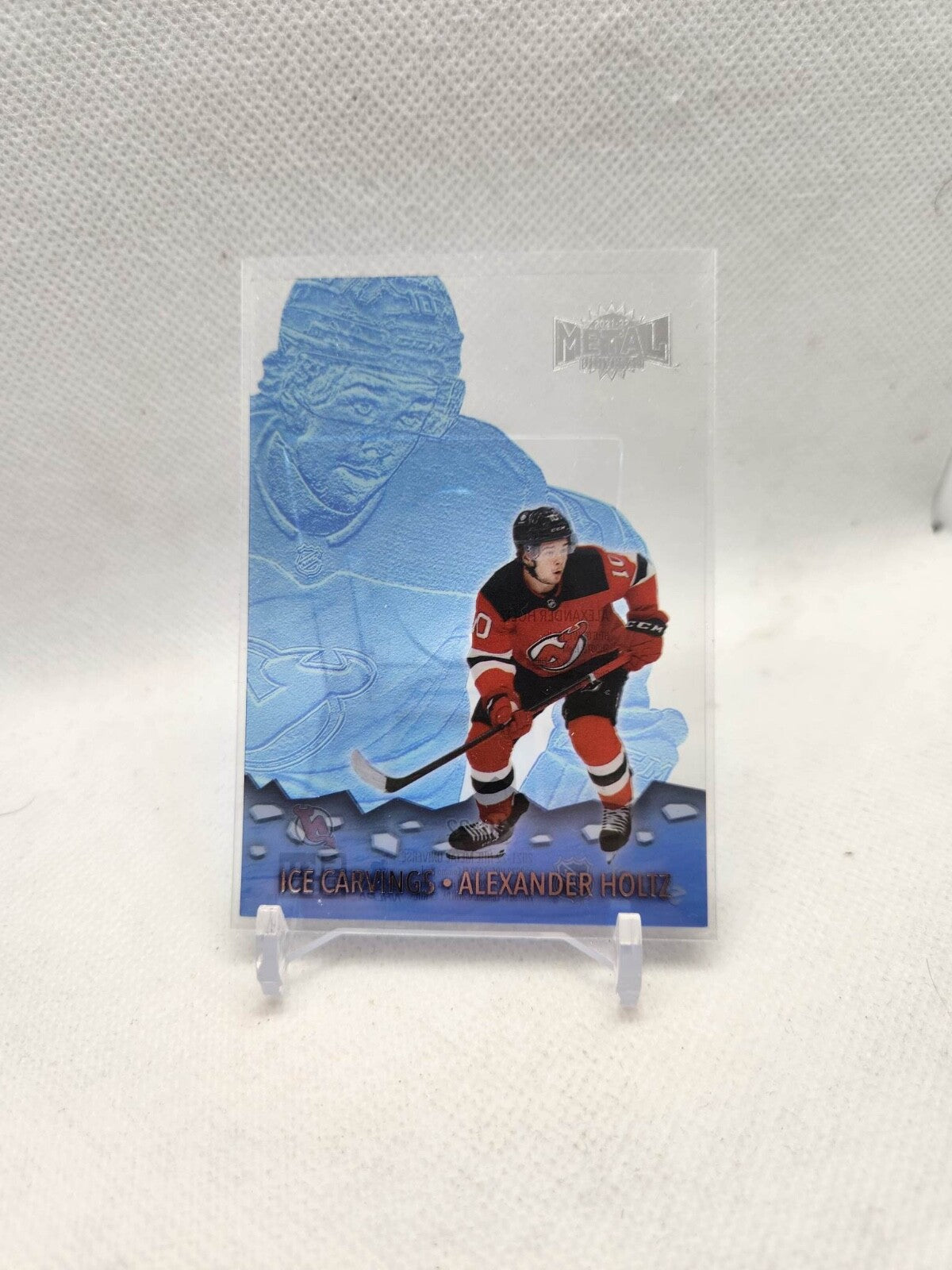 2021-22 UD - Metal Universe - Ice Carvings Alexander Holtz IC-22
