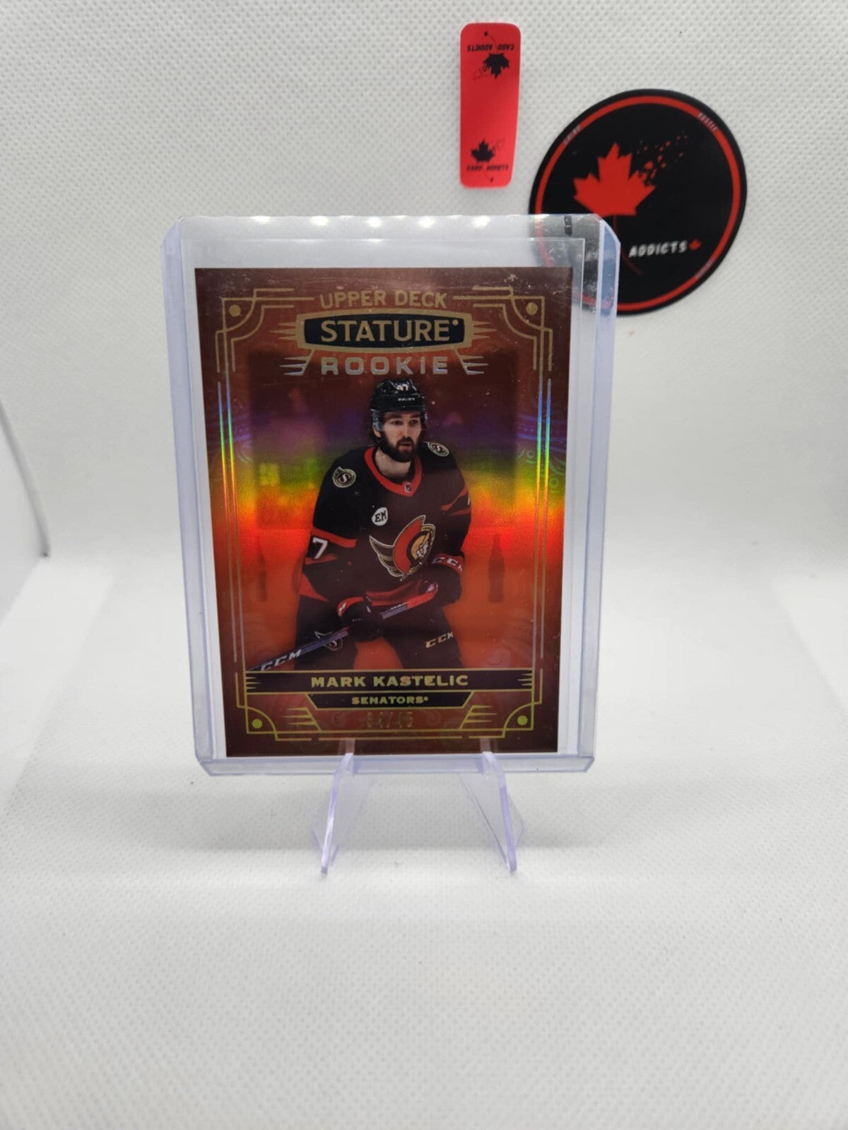 MARK KASTELIC 2022-23 STATURE ROOKIE ORANGE /45 2 Available
