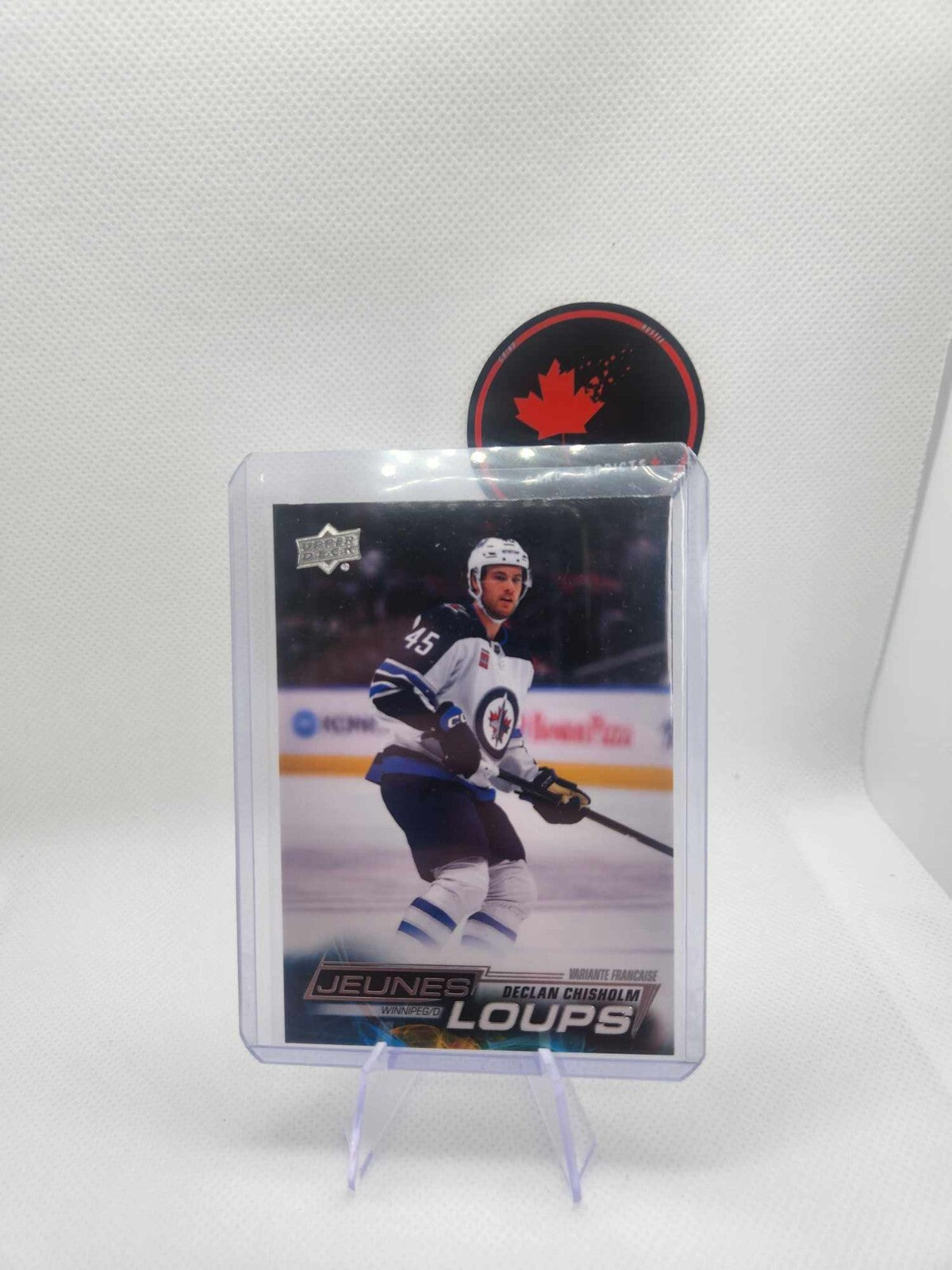 2022-23 UD S2 Declan Chisholm Jeunes Loups Young Guns Rookie RC
