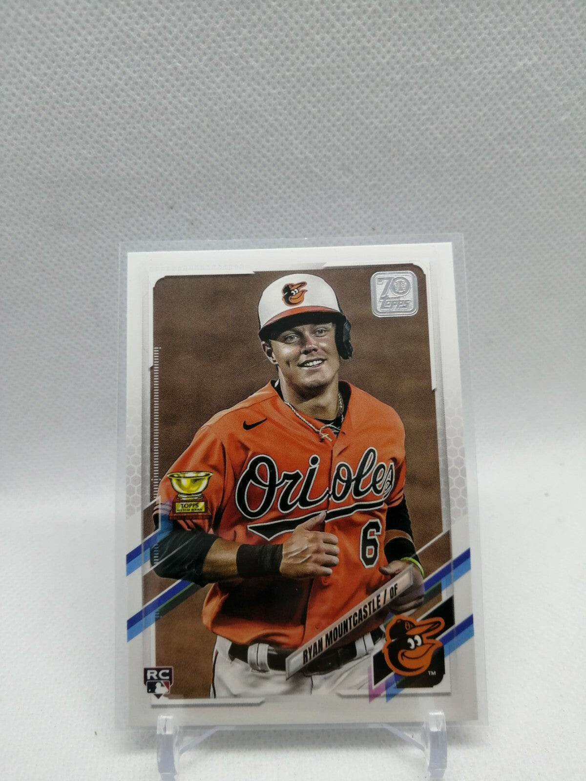 2021 Topps Series 1 Ryan Mountcastle #143 Baltimore Orioles RC Rookie Cup