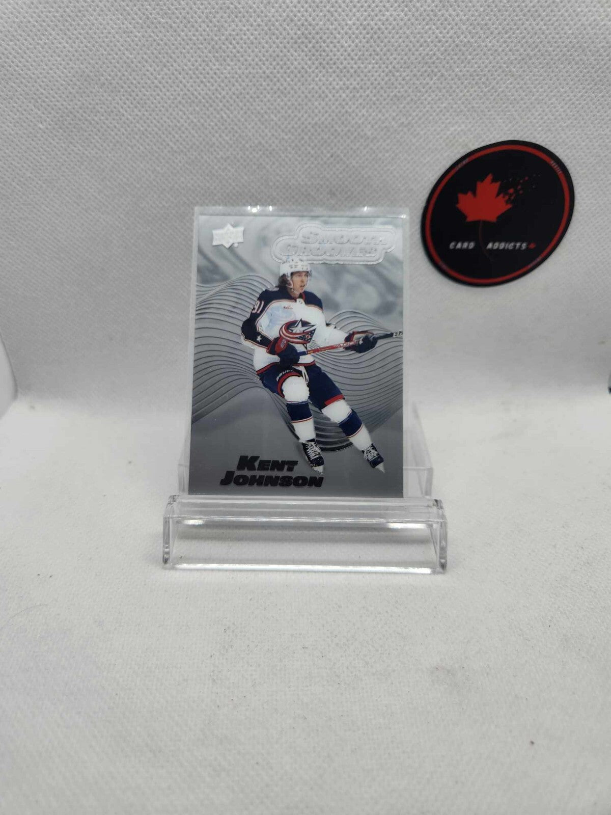 2022-23 UPPER DECK EXTENDED SMOOTH GROOVES Kent Johnson Columbus Blue Jackets