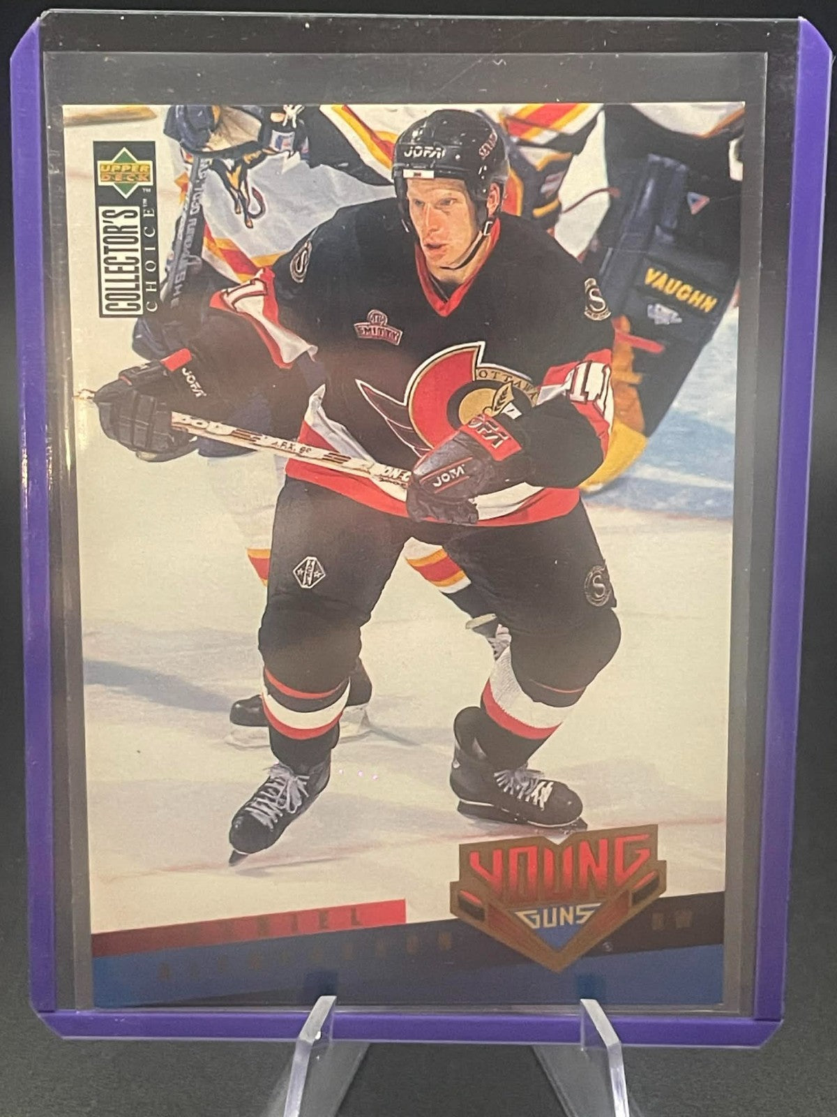 1995 UPPER DECK COLLECTORS CHOICE #406 DANIEL ALFREDSSON YOUNG GUNS ROOKIE RC