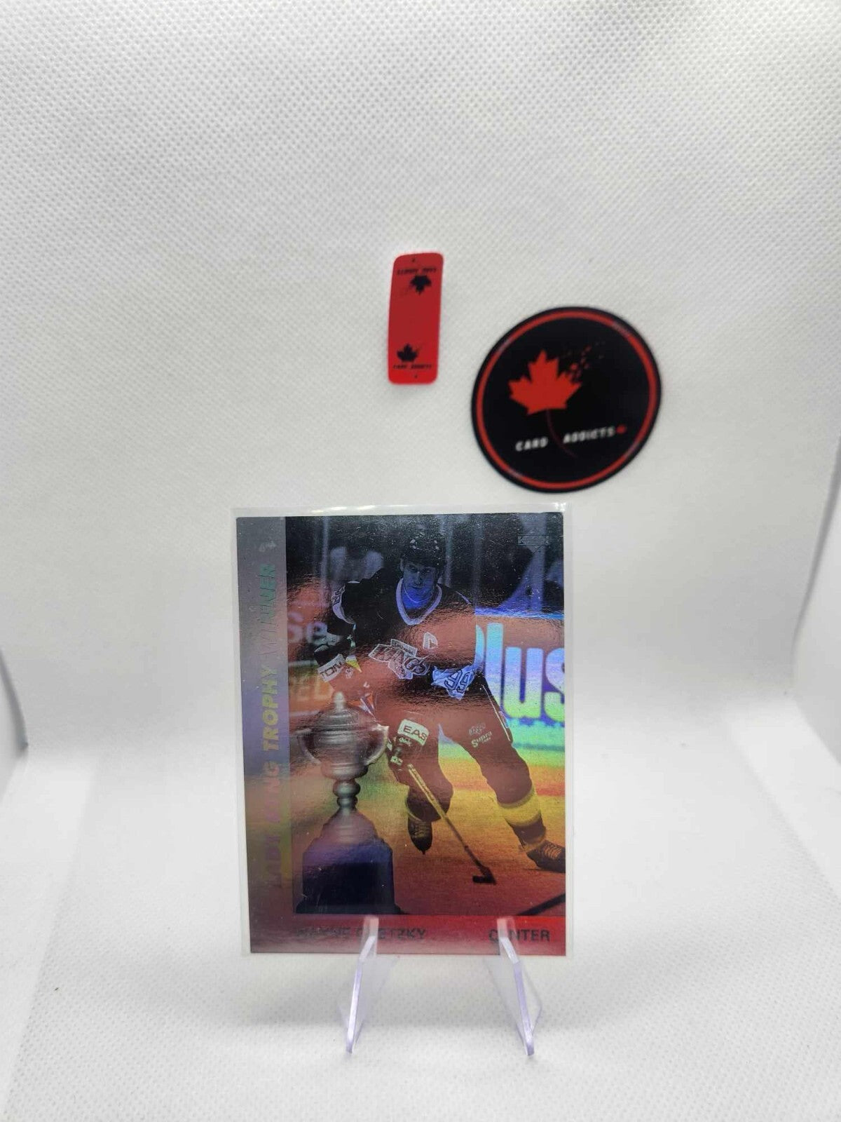 WAYNE GRETZKY 1991-92 UPPER DECK AWARD WINNER HOLOGRAM