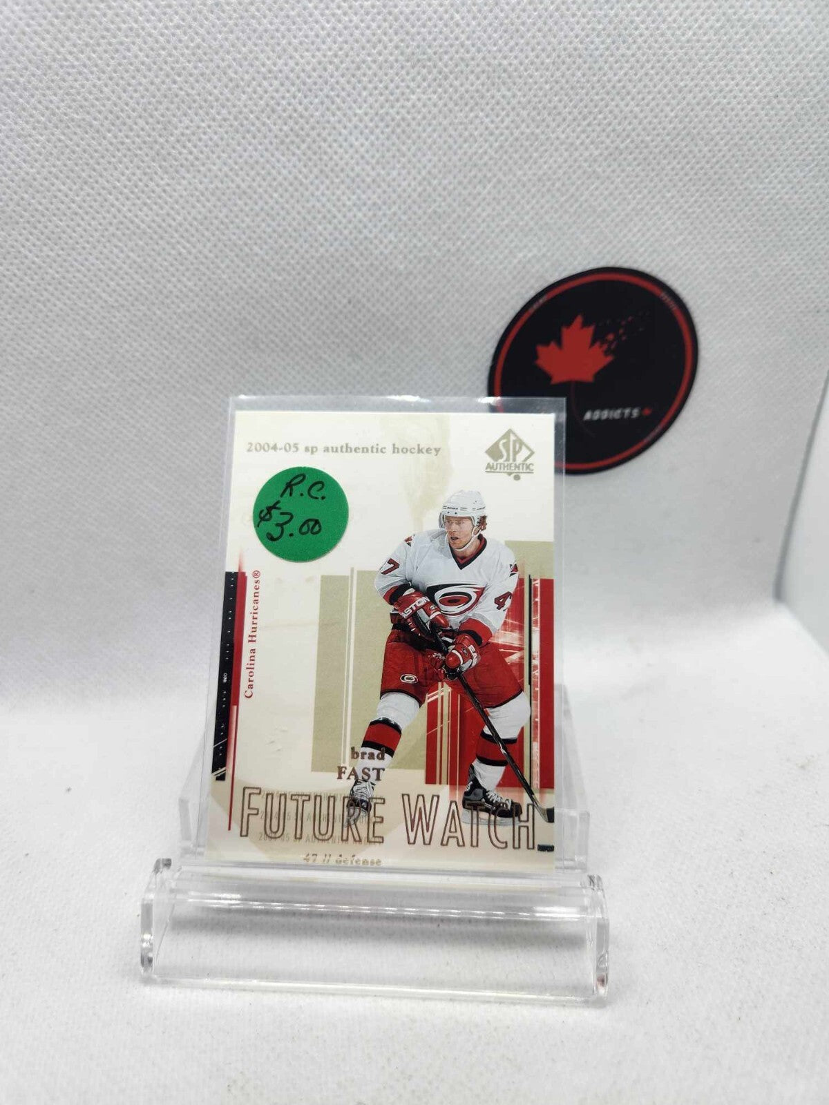 2004-05 Sp Authentic Future Watch Brad Fast Rookie RC Card# 91