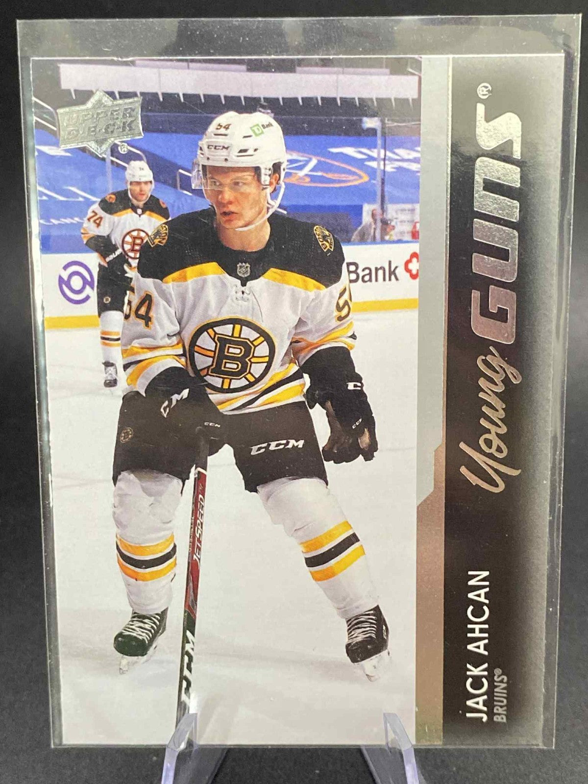 2021-22 Upper Deck Series 1 Jack Ahcan Young Guns #217 Rookie Card RC