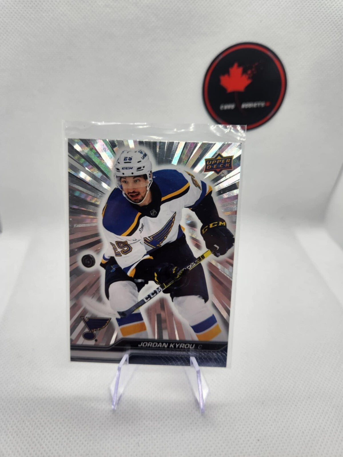 2023-24 Upper Deck Outburst Silver #405 Jordan Kyrou