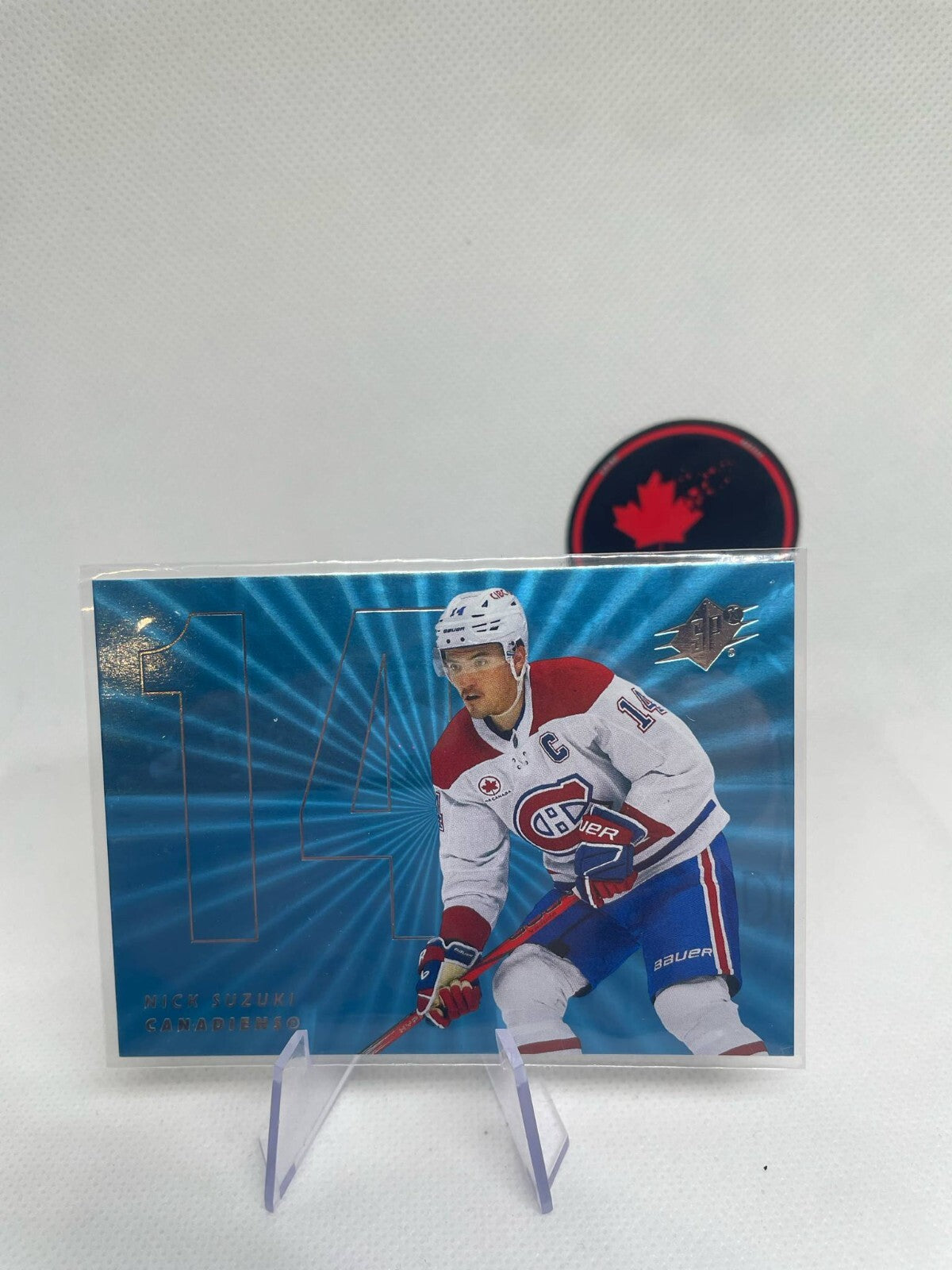 2024-25 UD SPx Nick Suzuki #14 Montreal Canadiens