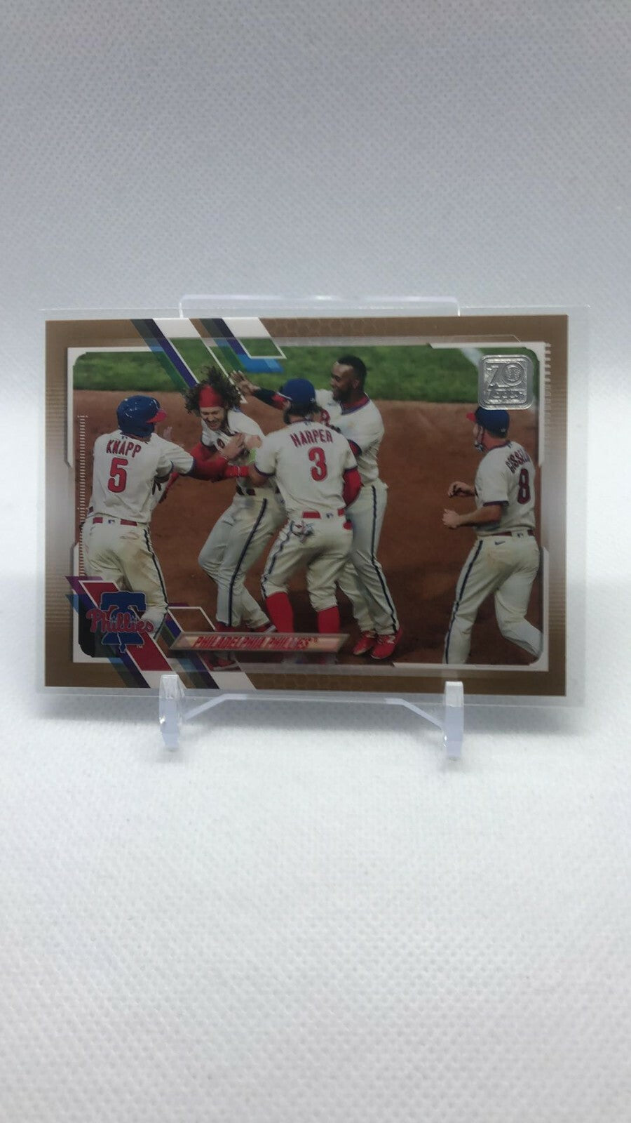 2021 TOPPS GOLD PHILADELPHIA PHILLIES /2021 #428