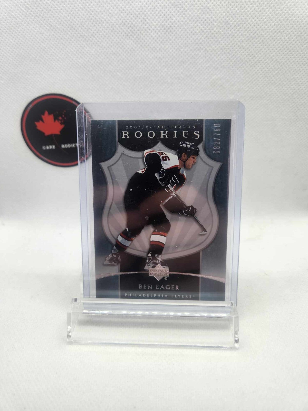 2005-06 Upper Deck Artifacts Rookies /750 Ben Eager #309 Rookie RC