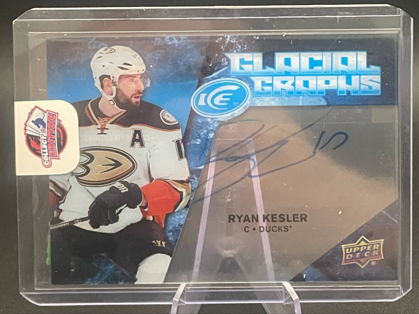 2017-18 Upper Deck Ice Glacial Graphs #GGRK Ryan Kesler