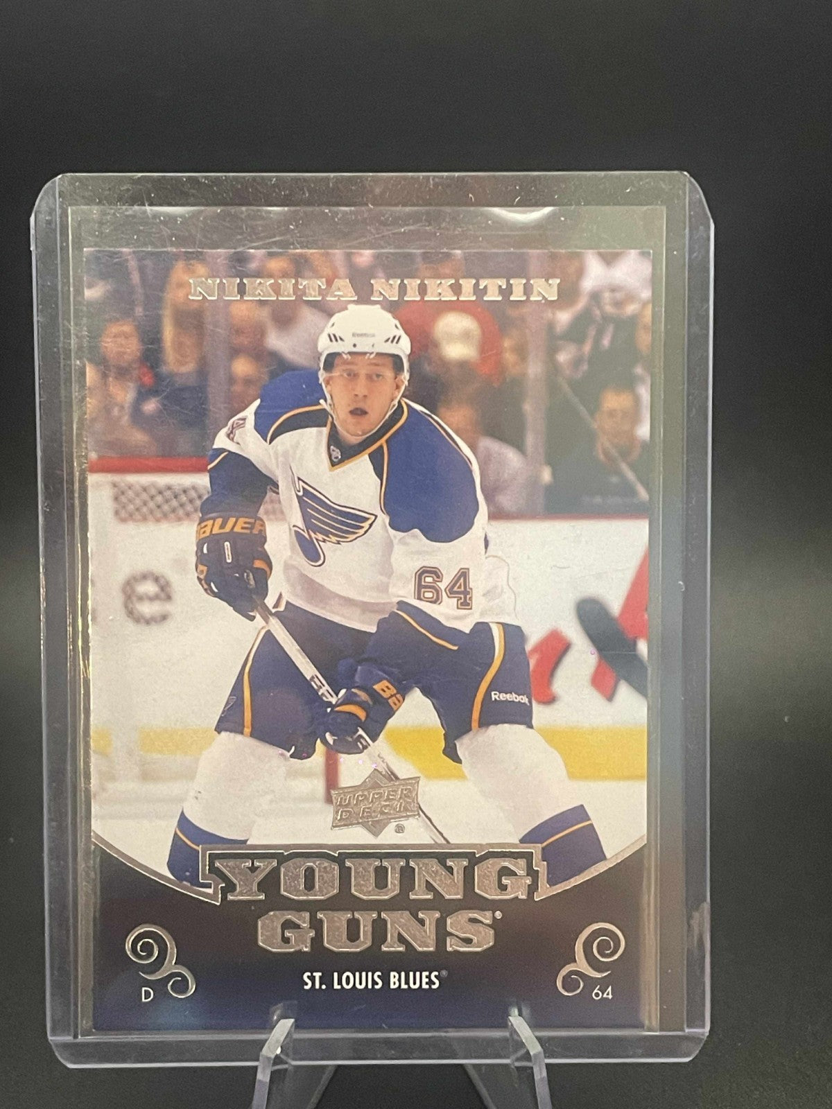 2010-11 UPPER DECK YOUNG GUNS #492 NIKITA NIKITIN