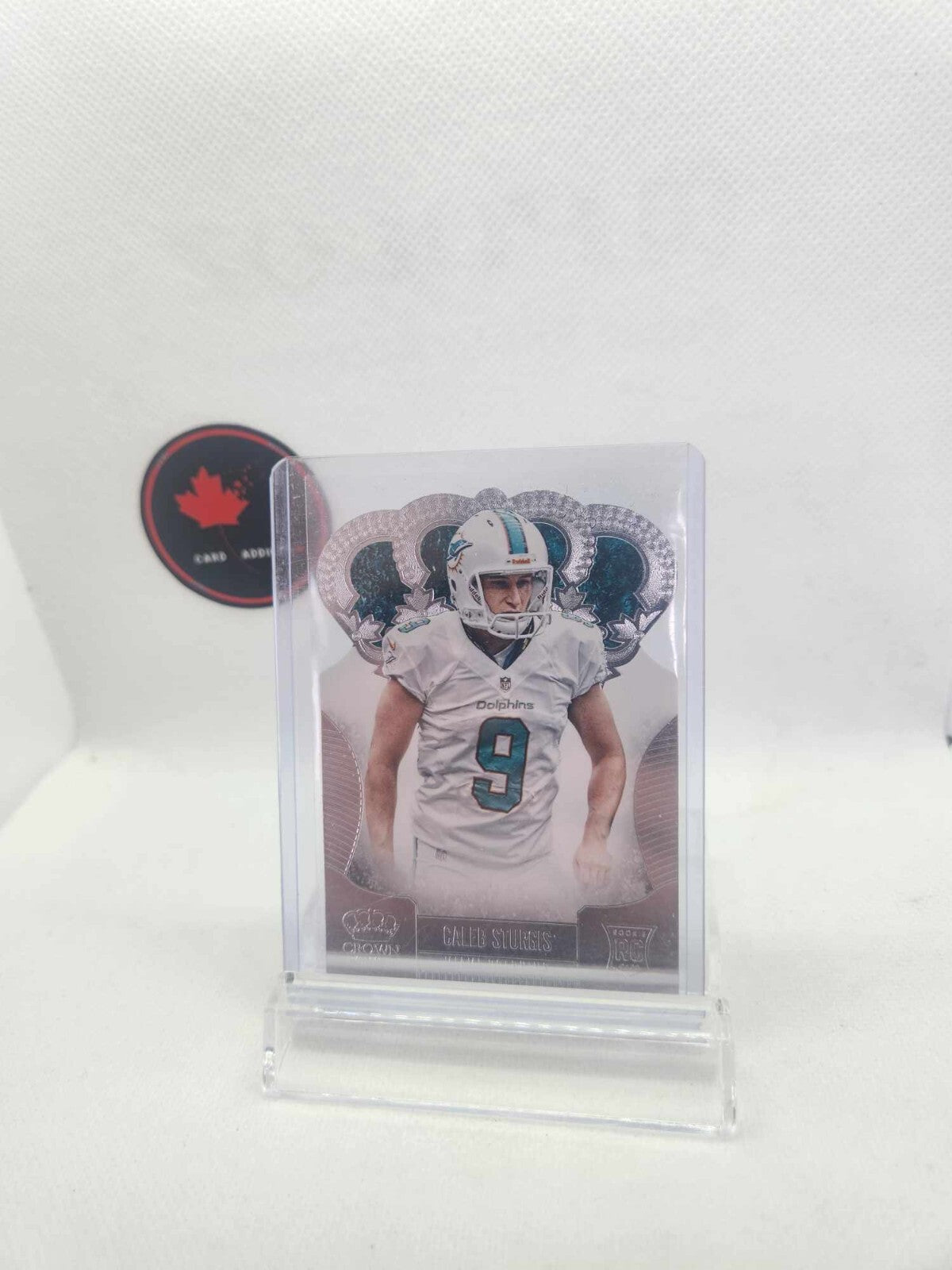 2013 Panini Crown Royale 115 Caleb Sturgis Miami Dolphins