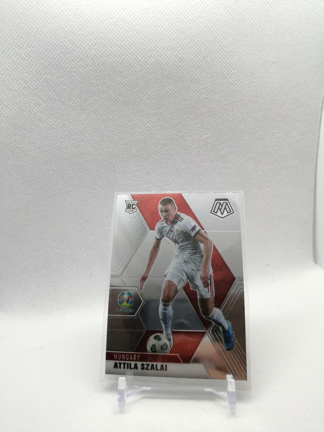 2020-21 Panini Mosaic Attila Szalai Rc #54 Rookie UEFA Euro Hungary