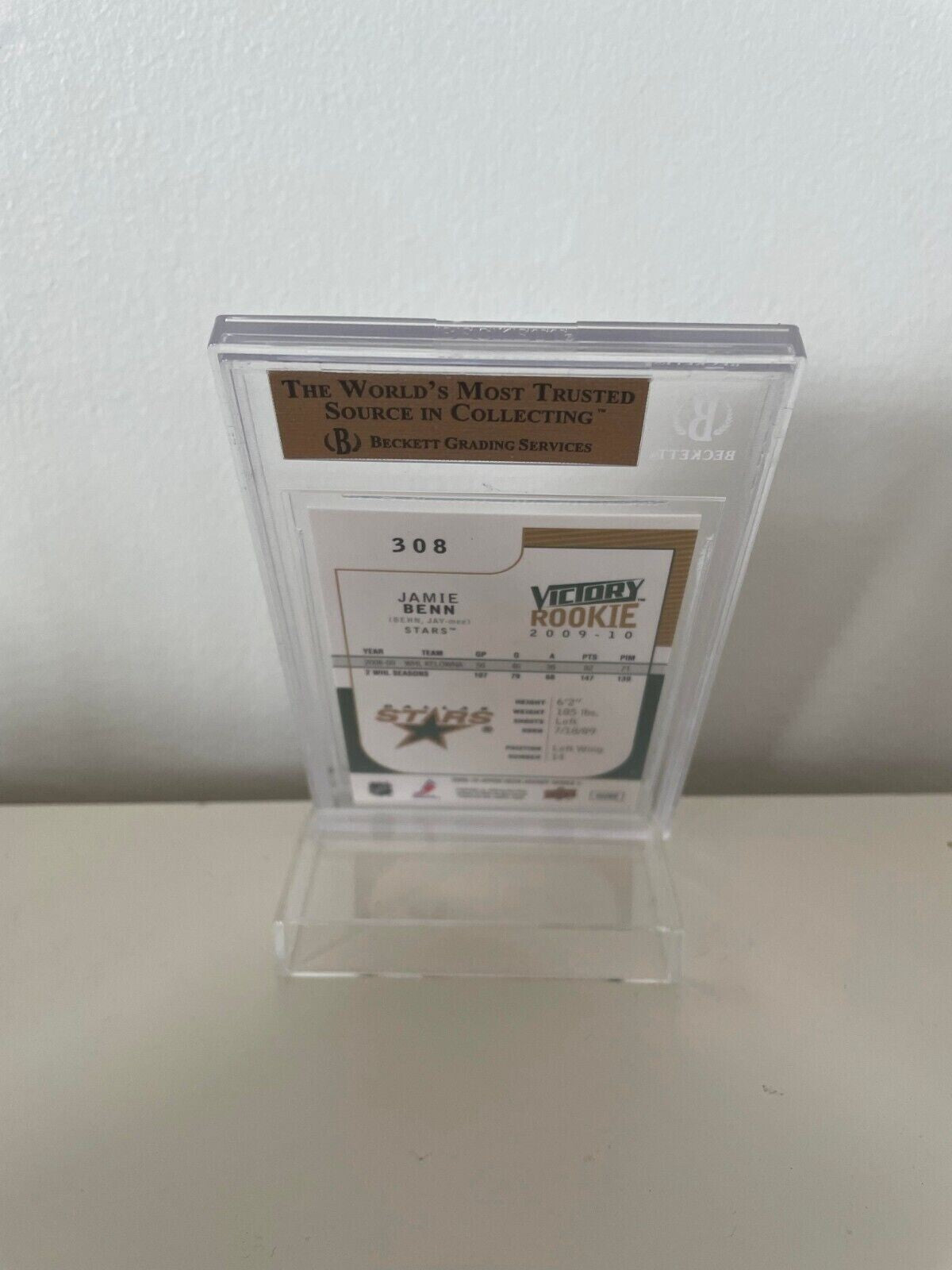 Lot of 2 Plastic Display Stand For Graded Cards Slab Holder Fits Most: PSA BGS