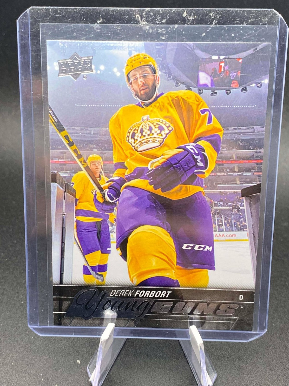 2015-16 UPPER DECK DEREK FORBORT YOUNG GUNS #473