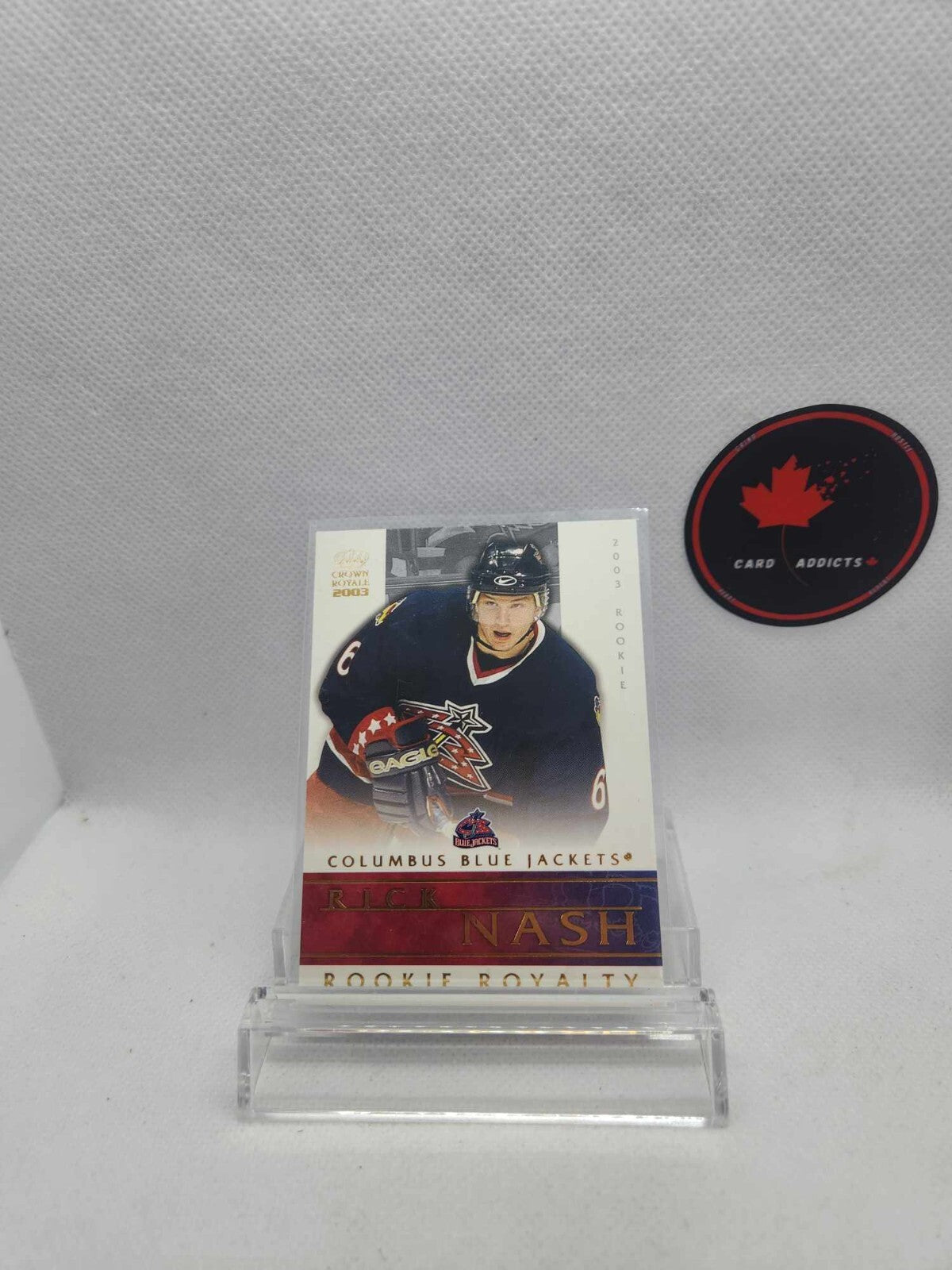 2002-03 Pacific Crown Royale Rookie Royalty #7 Rick Nash