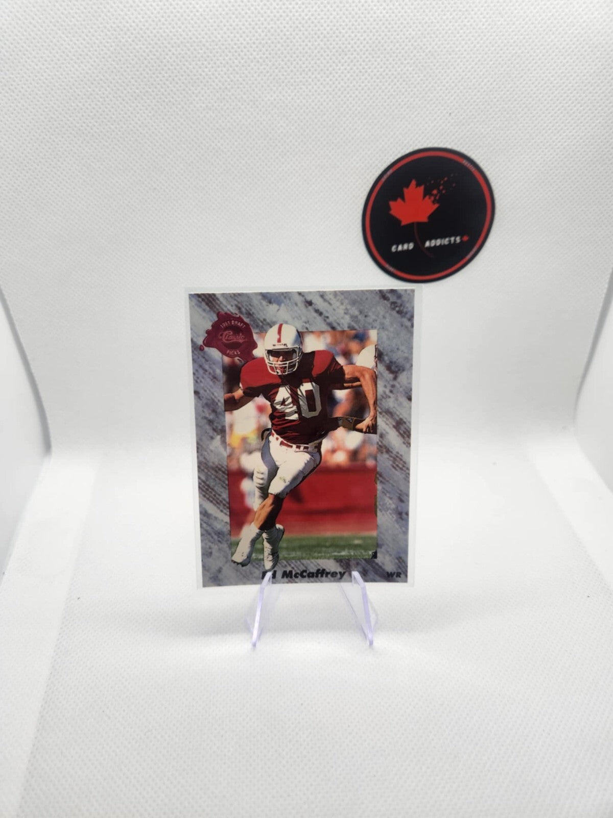 1991 CLASSIC DRAFT PICKS ED MCCAFFREY RC NEW YORK GIANTS #217